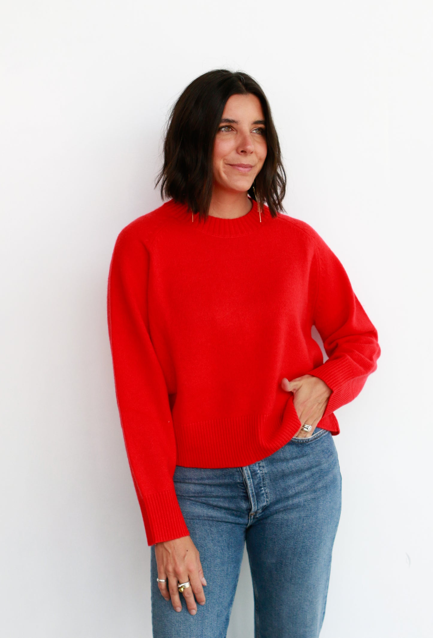 Paris Sweater in Red