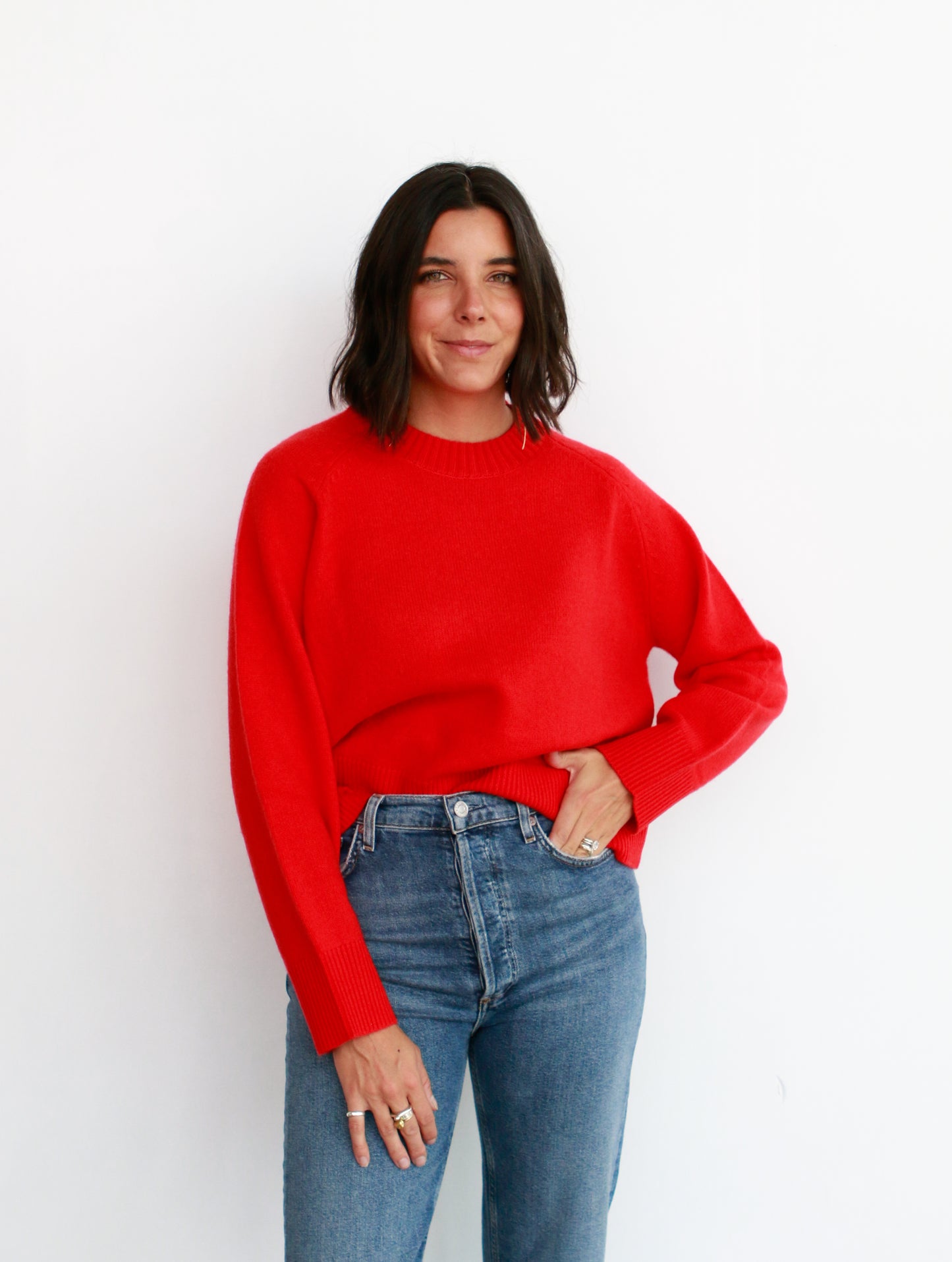 Paris Sweater in Red