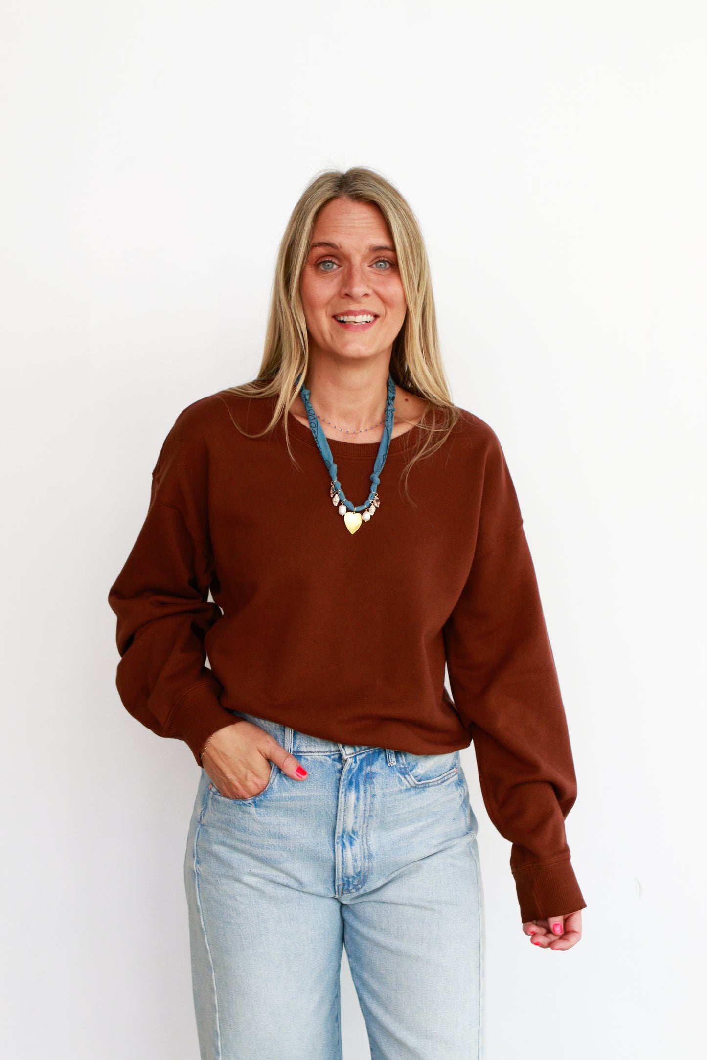 Katarina Sweatshirt in Cocoa