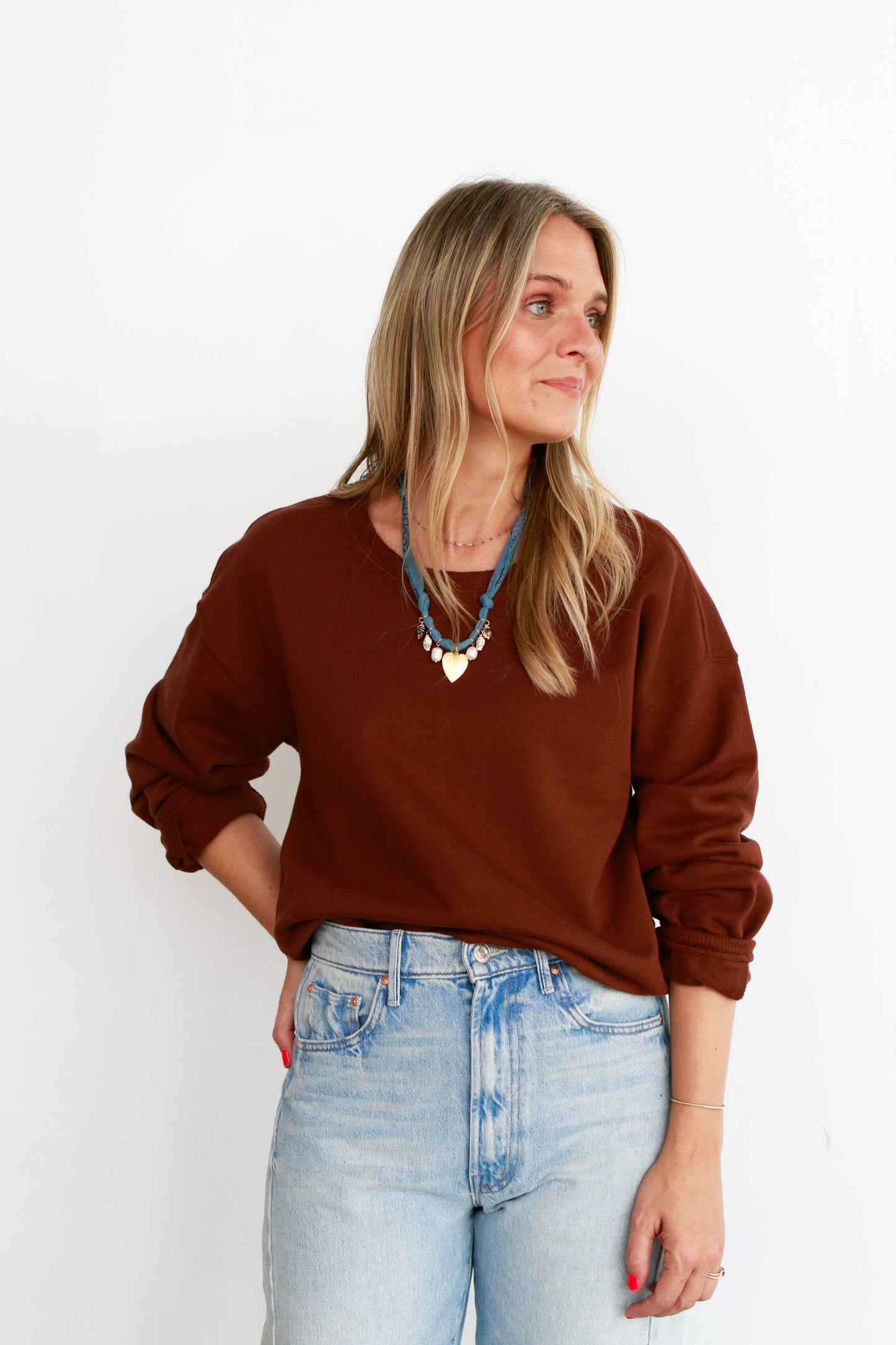 Katarina Sweatshirt in Cocoa