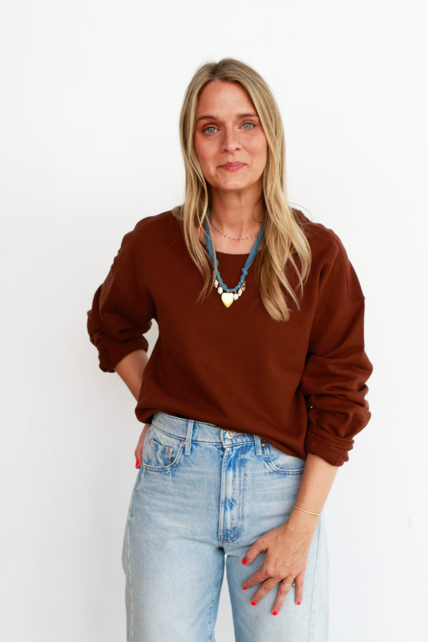 Katarina Sweatshirt in Cocoa
