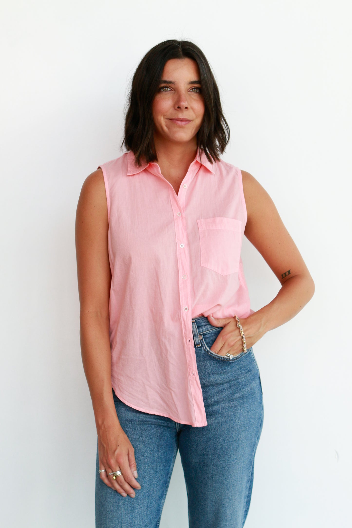 Brooks Shirt in Grapefruit