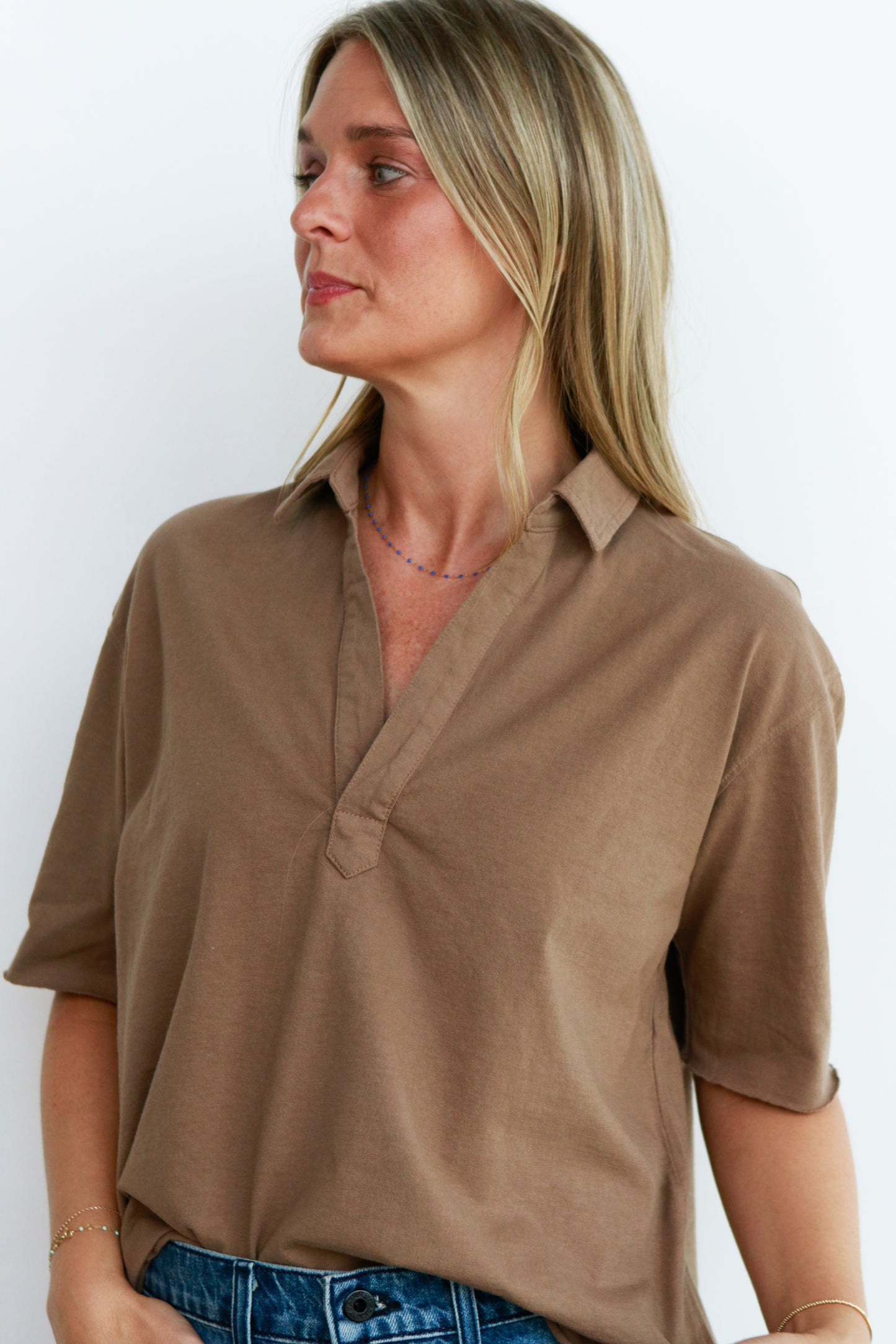 Patty Popover Henley