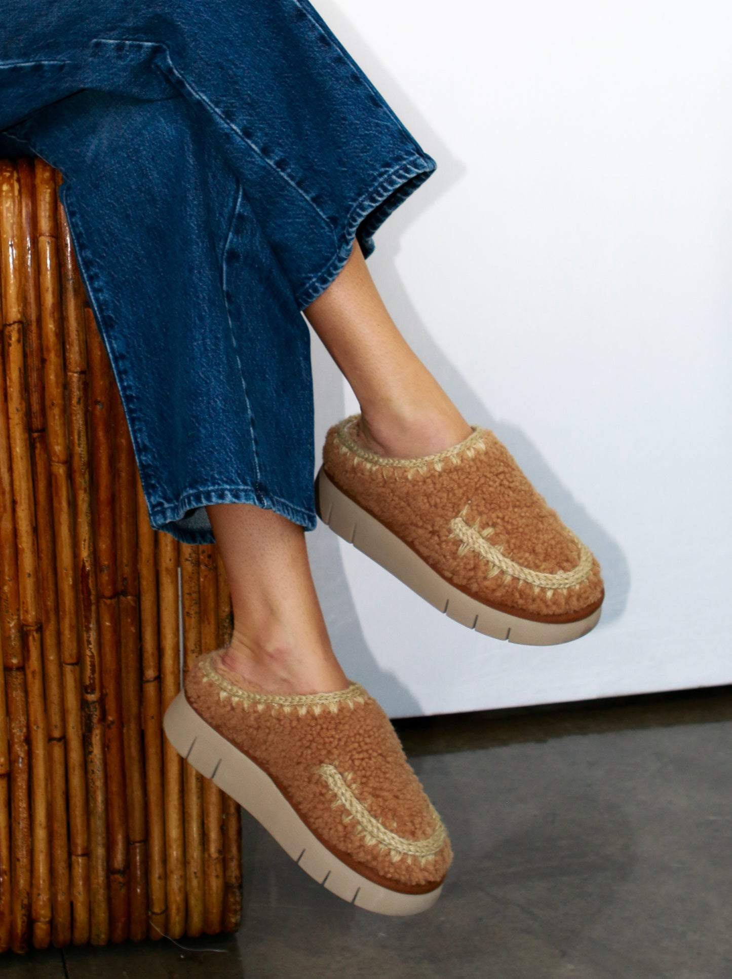 Sheepskin Clog