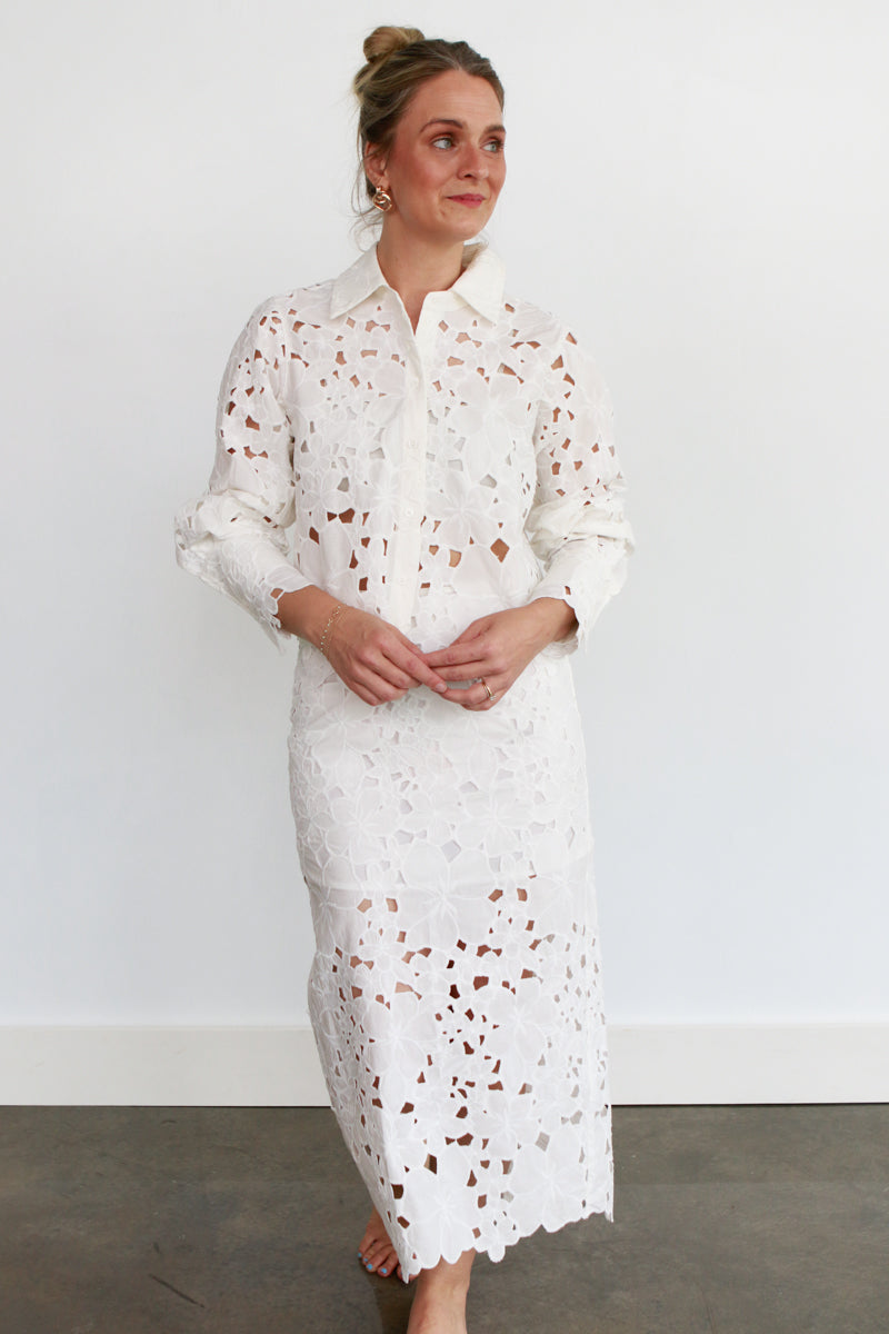 Veronica Eyelet Top