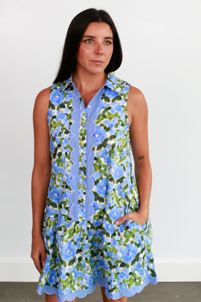 Indie Floral Mini Dress