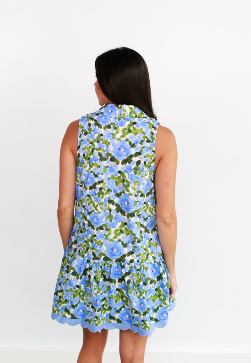 Indie Floral Mini Dress