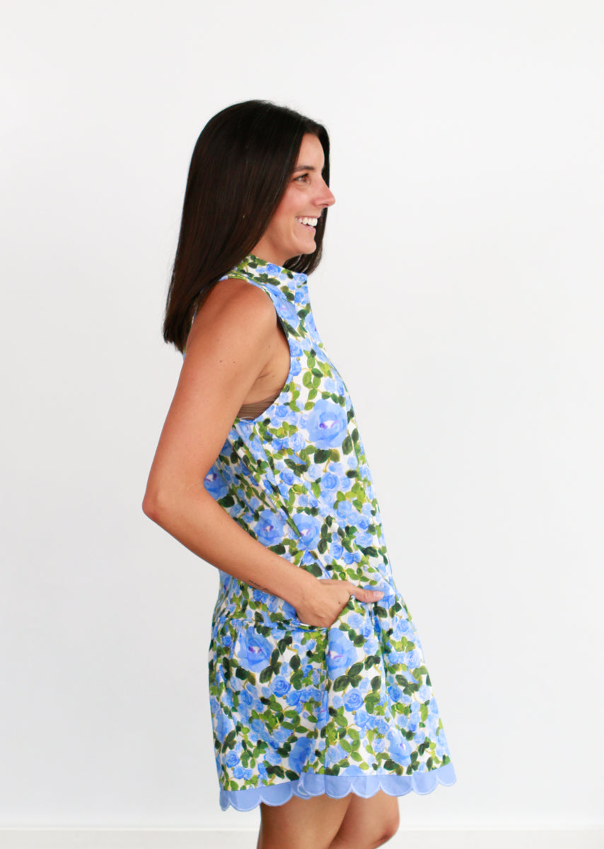 Indie Floral Mini Dress