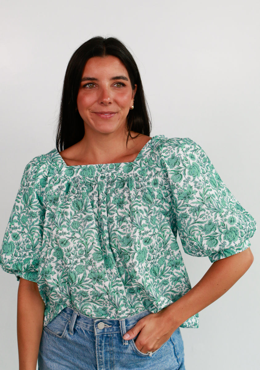 Marie Floral Blouse