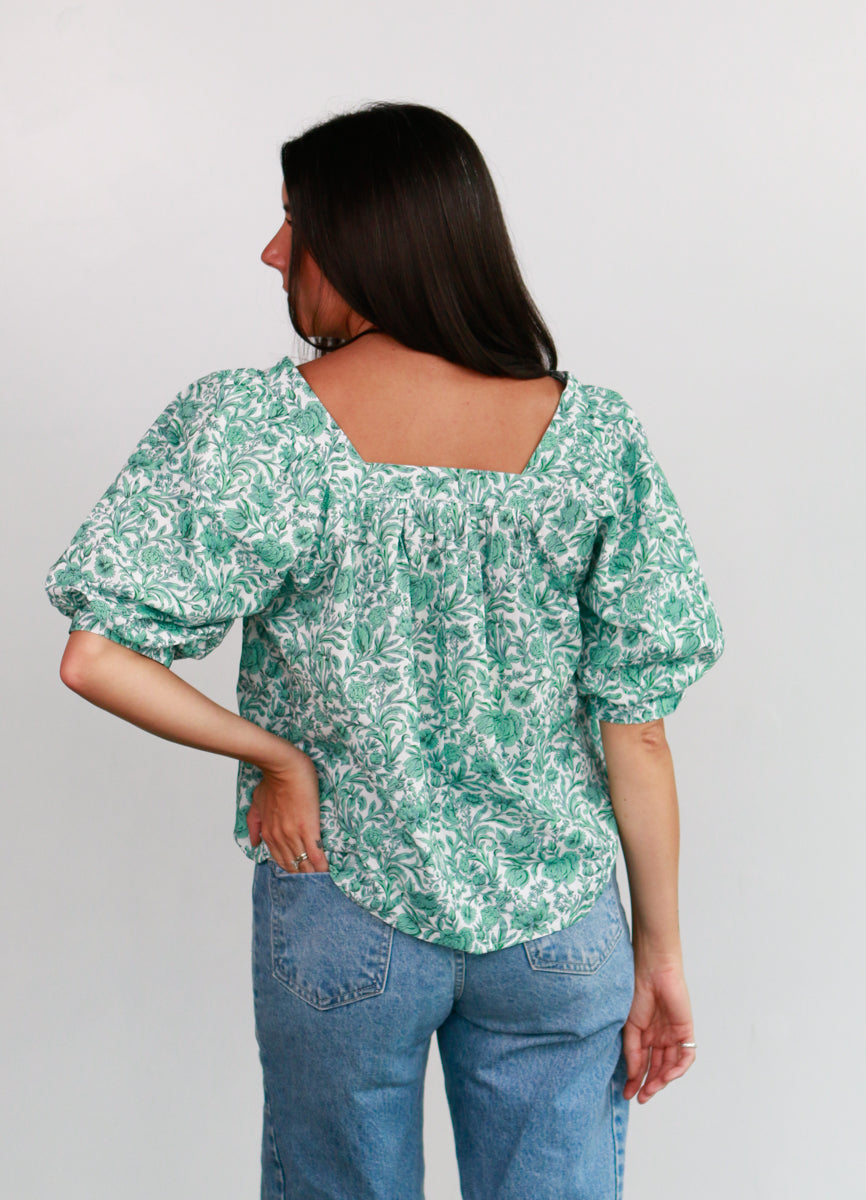 Marie Floral Blouse