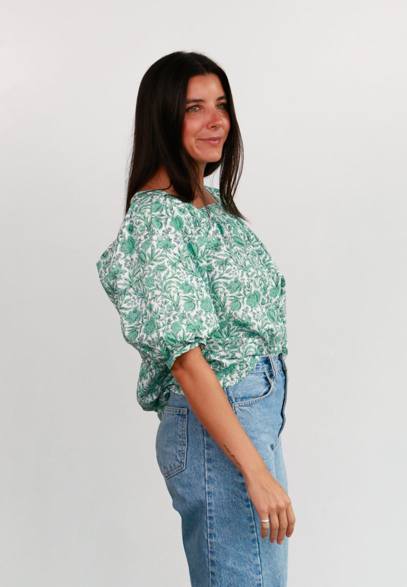 Marie Floral Blouse