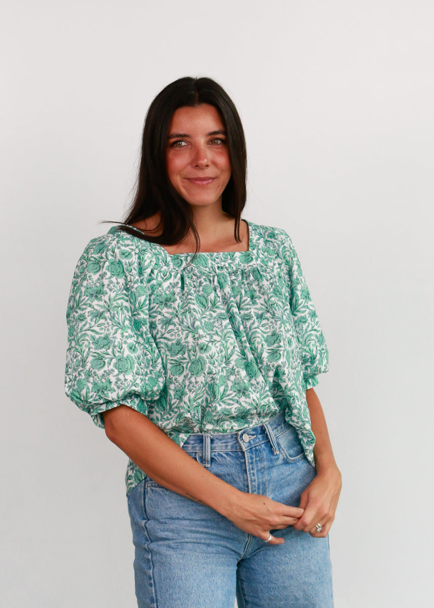 Marie Floral Blouse