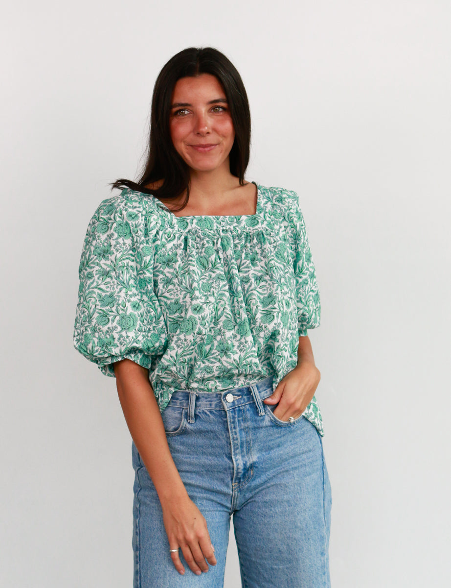 Marie Floral Blouse