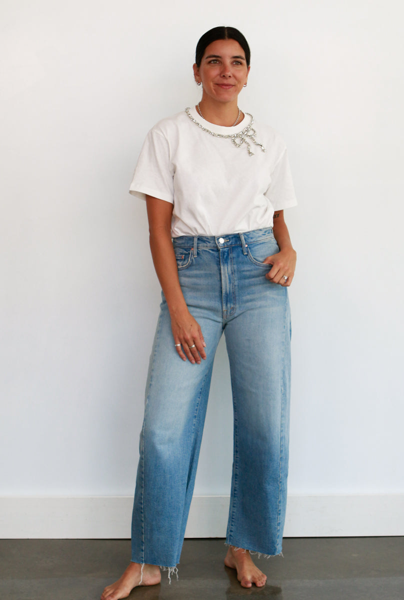 The Half Pipe Ankle Fray Denim