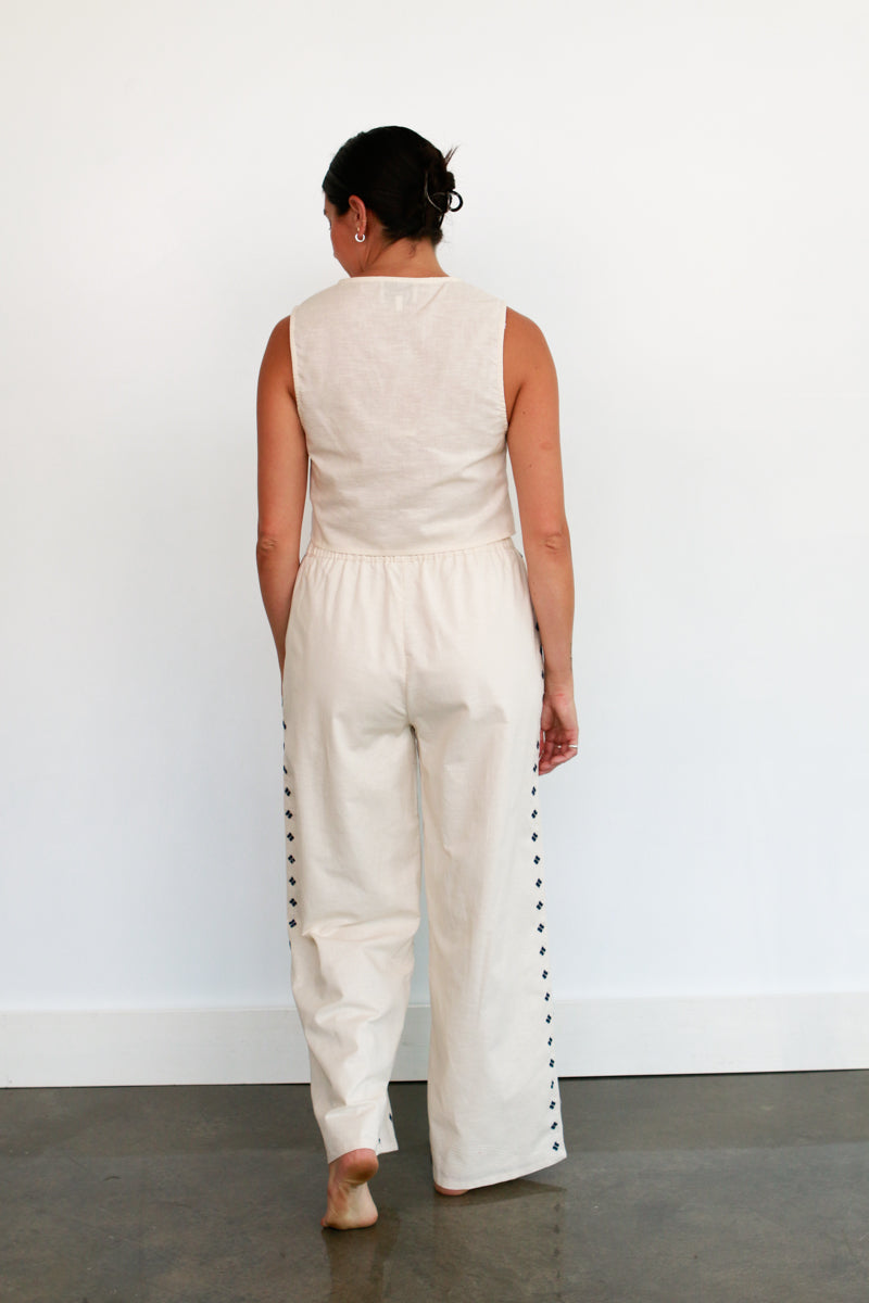 Tula Embroidered Pant Set
