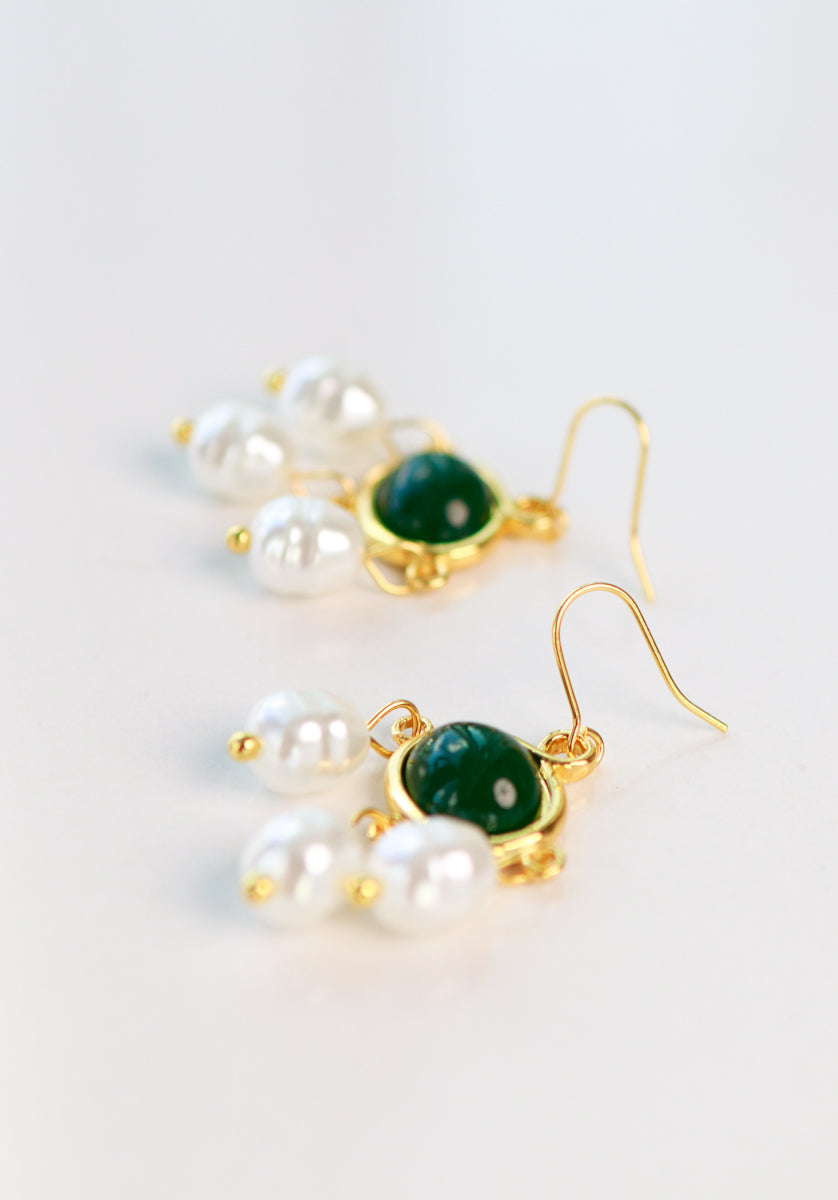 Kaia Emerald Earrings