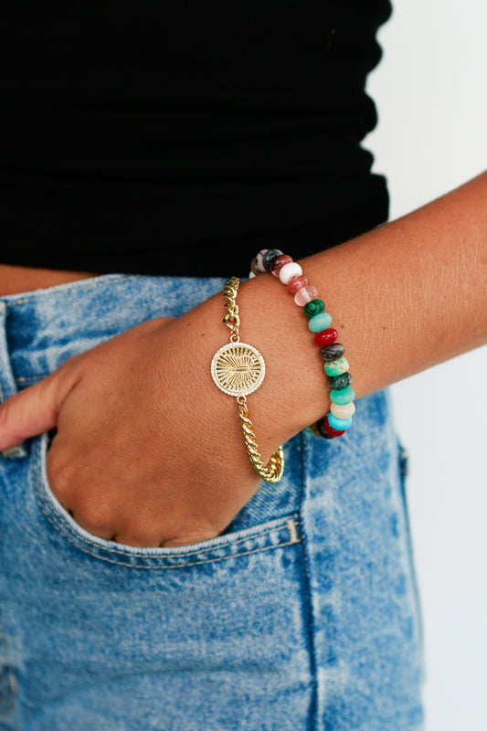 Gemstone Stretch Bracelet