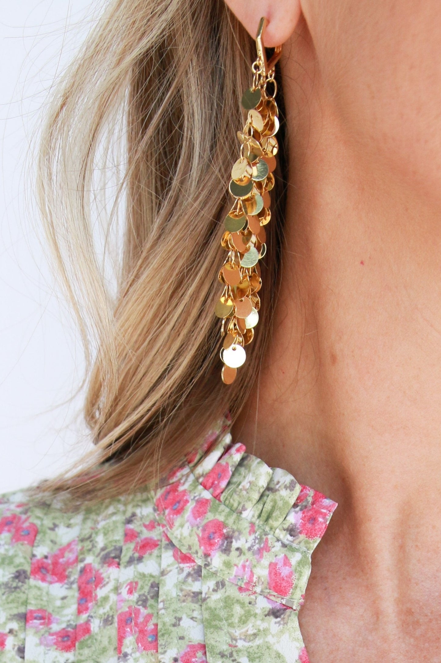 Dylan Long Tassel Earring