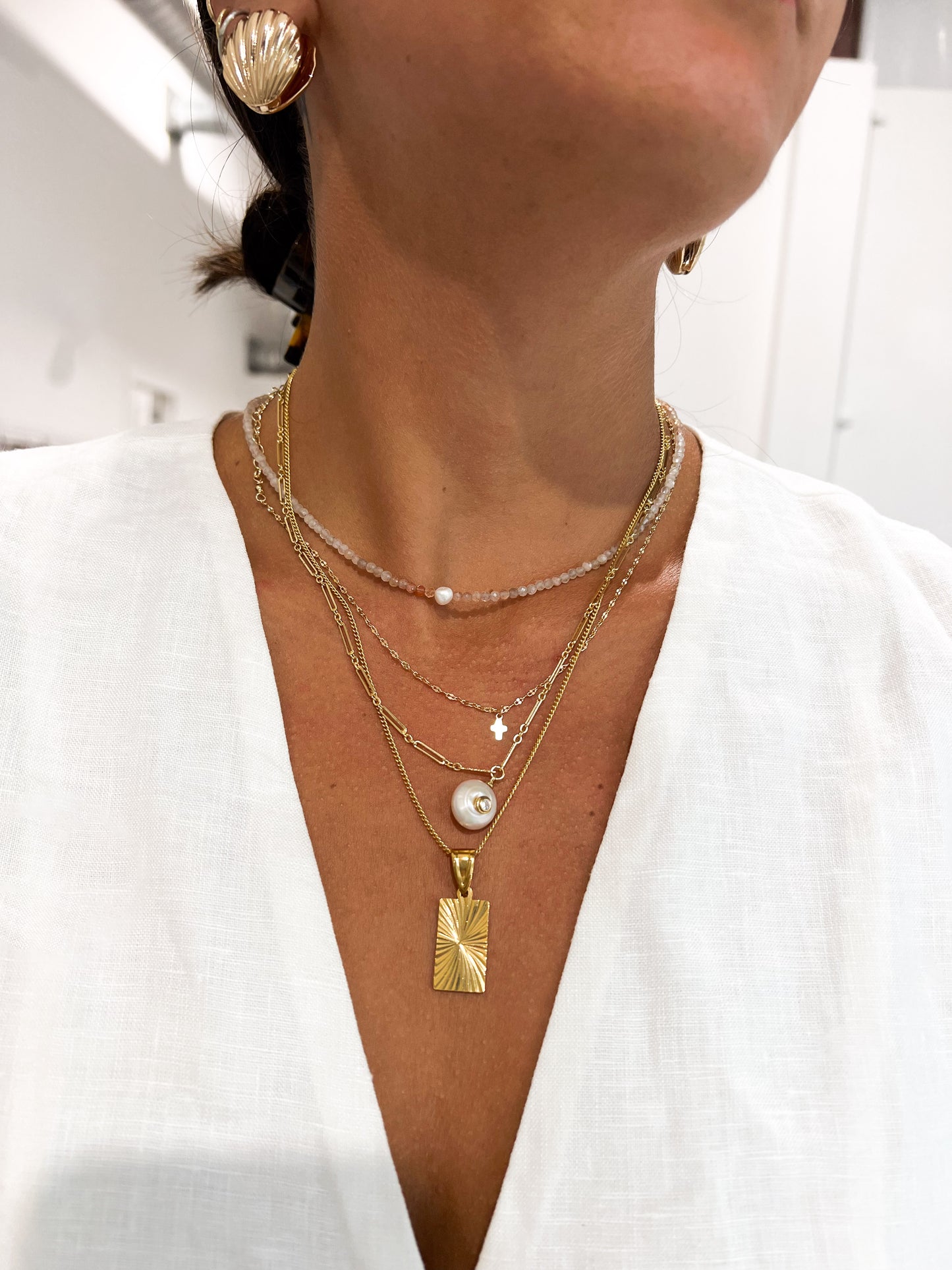 Nassau Token Necklace