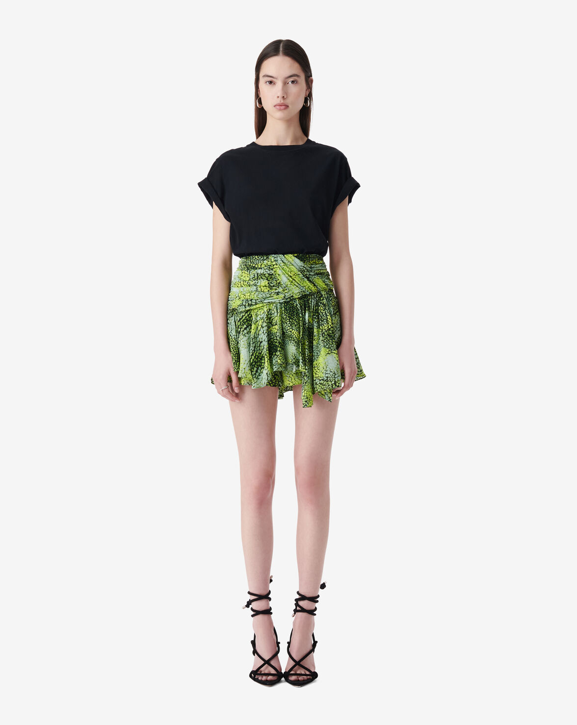 Issah Green Skirt