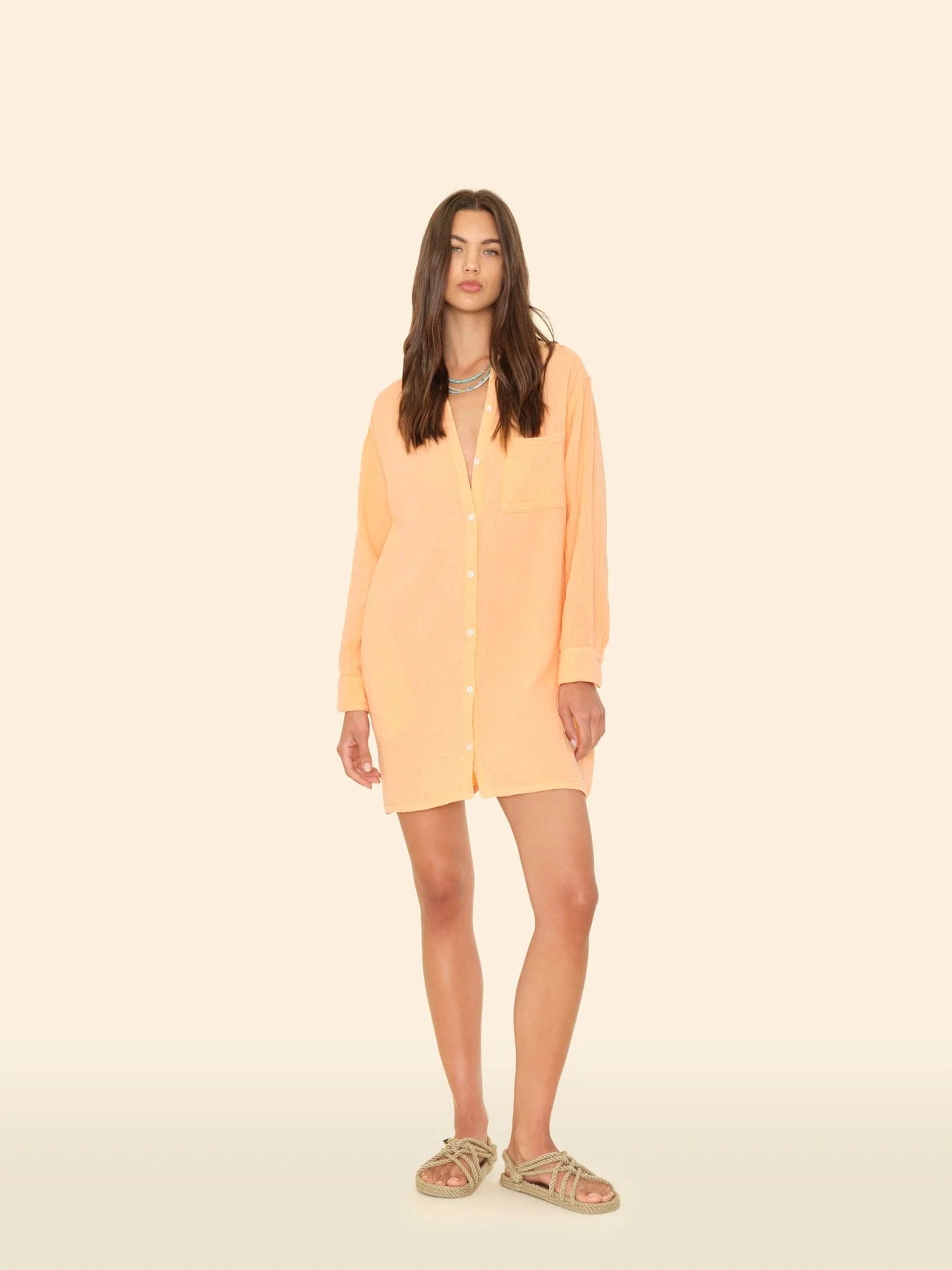 Tyson Dress in Sherbet