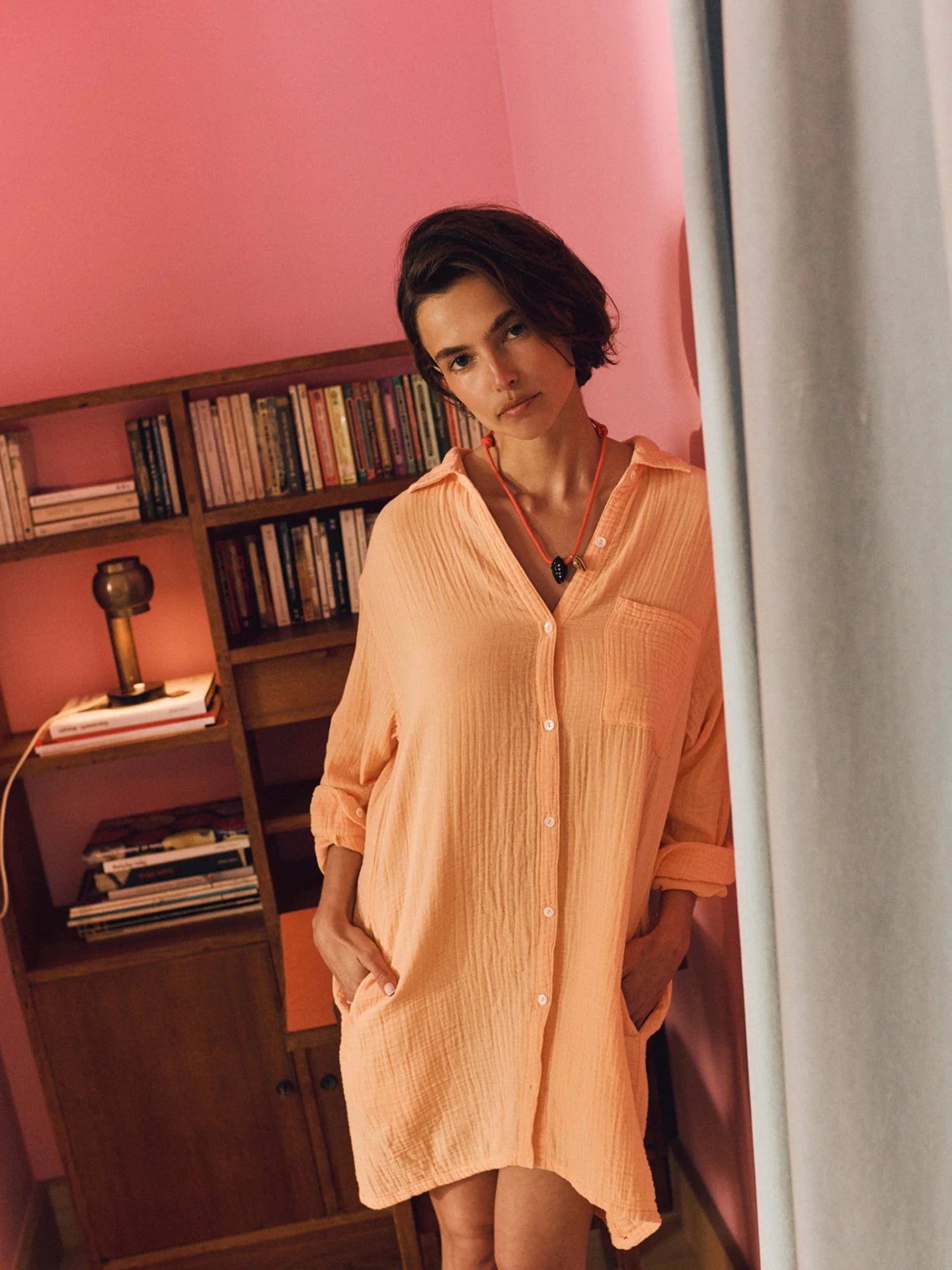 Tyson Dress in Sherbet