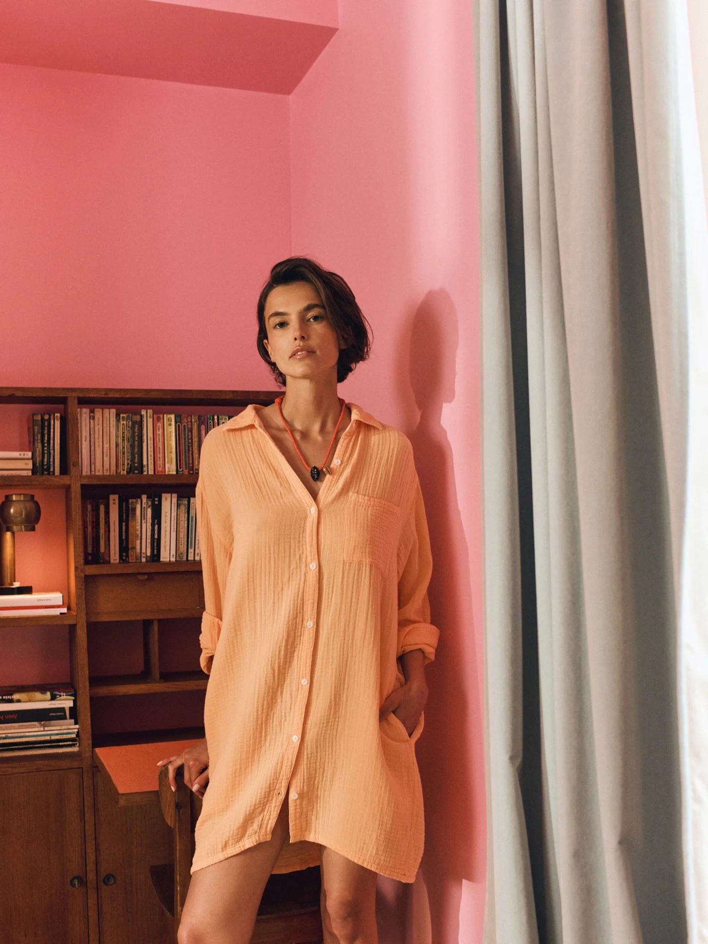 Tyson Dress in Sherbet