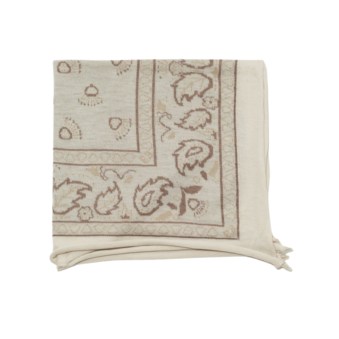 The Cashmere Bandana in OYSTER