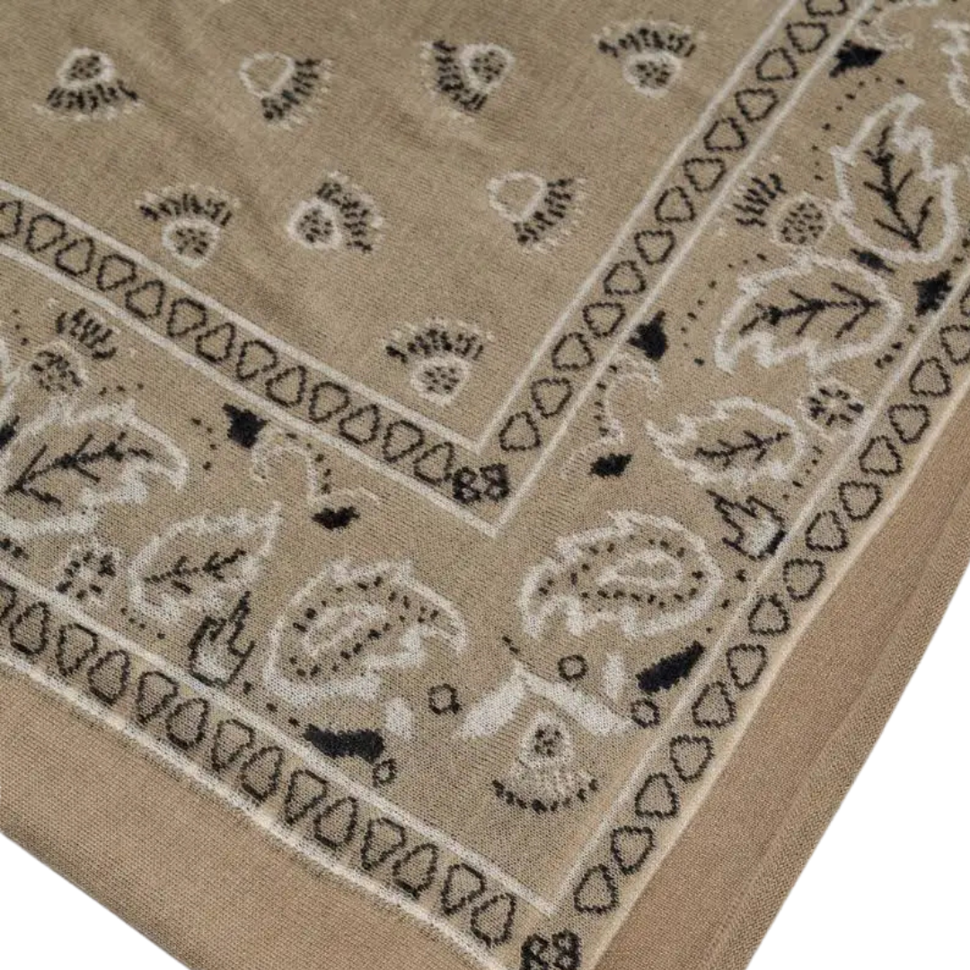 The Cashmere Bandana in DRIFTWOOD