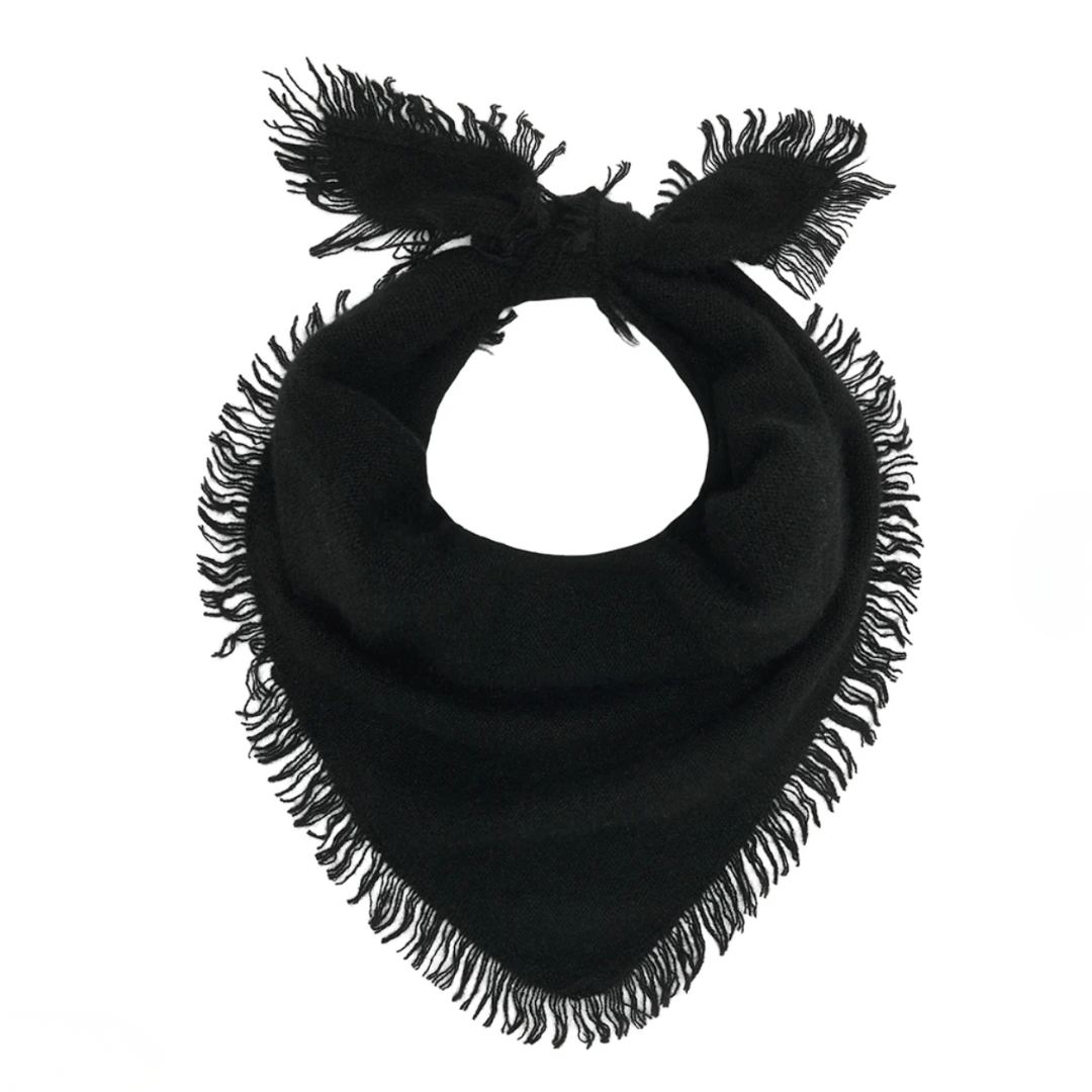 Bristol Distressed Triangle Scarf (5 Colors)