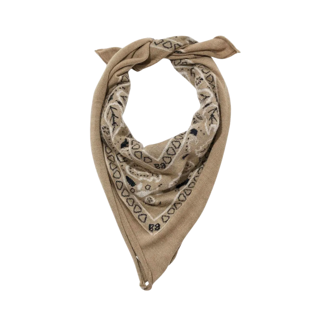 The Cashmere Bandana in DRIFTWOOD