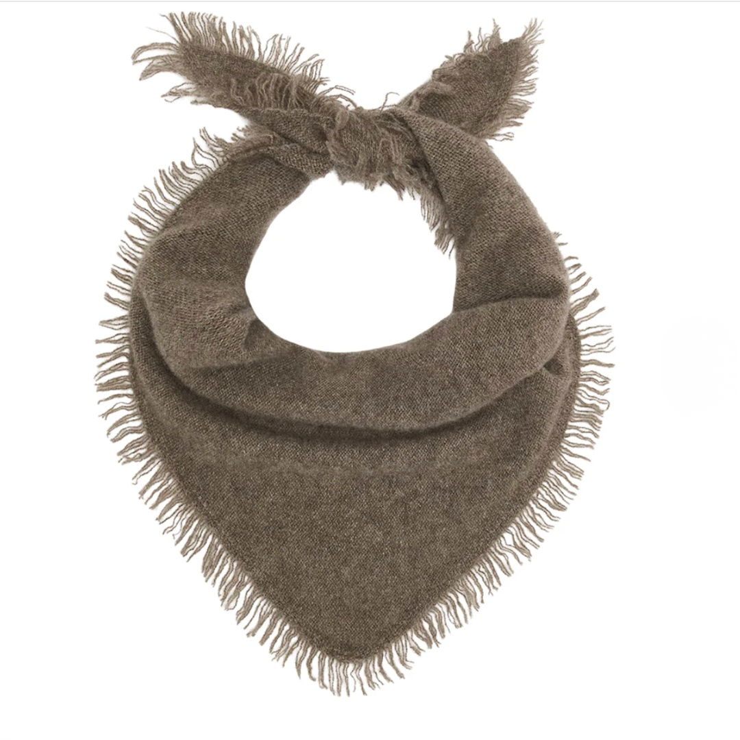 Bristol Distressed Triangle Scarf (5 Colors)
