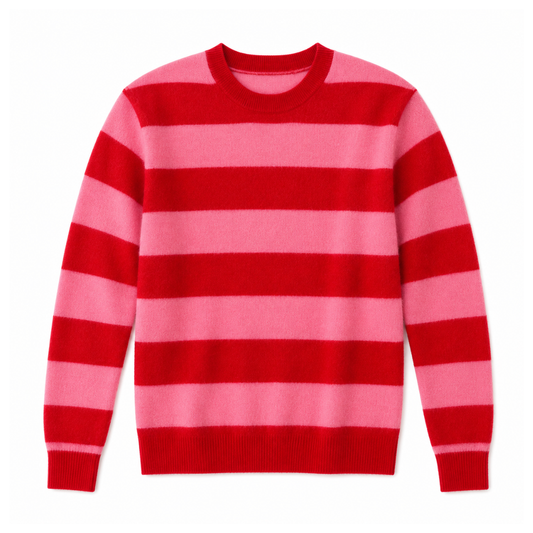 Camden Brushed Stripe Sweater in Gossip Girl