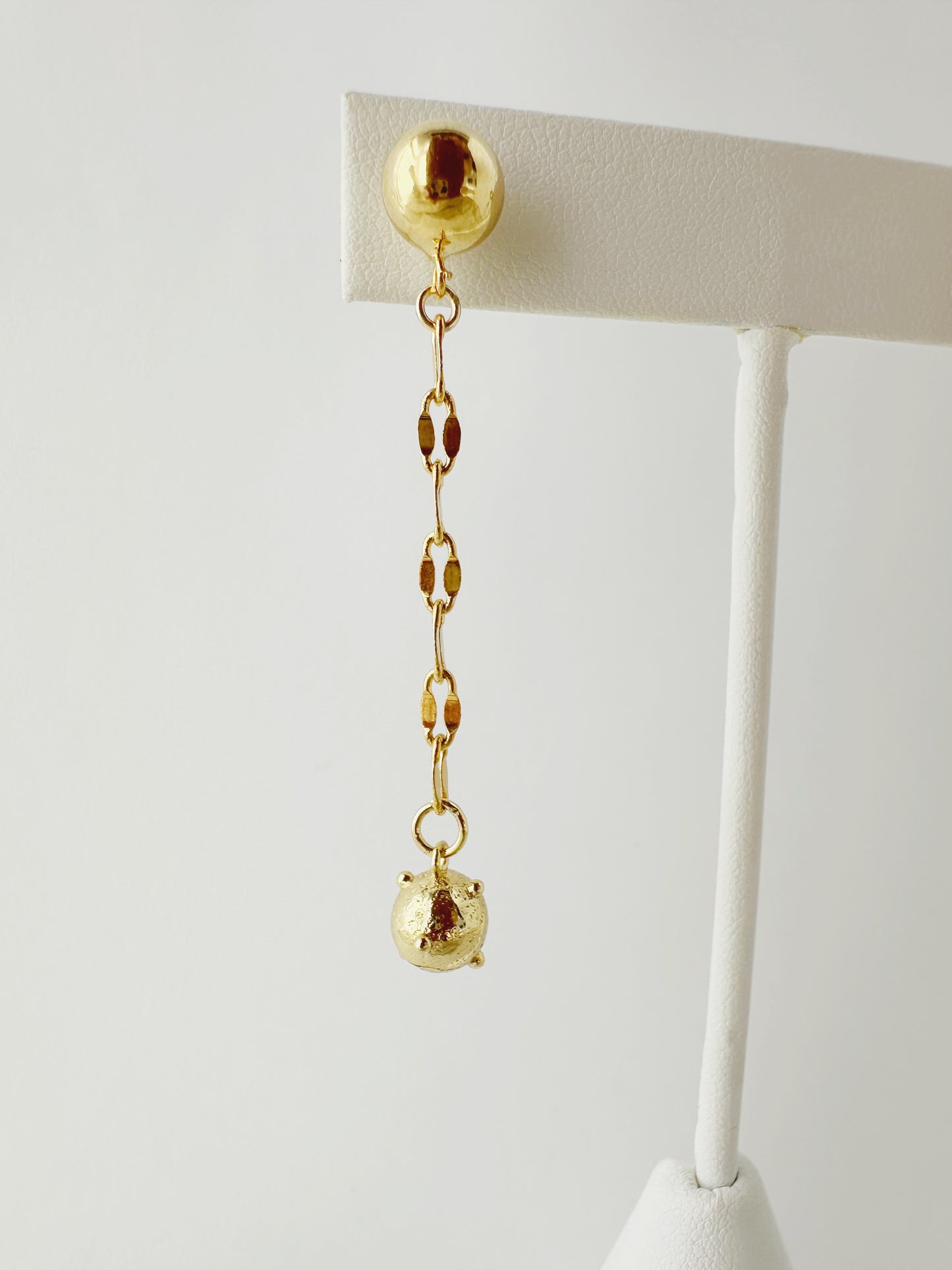 Bell Ball Drop Earrings