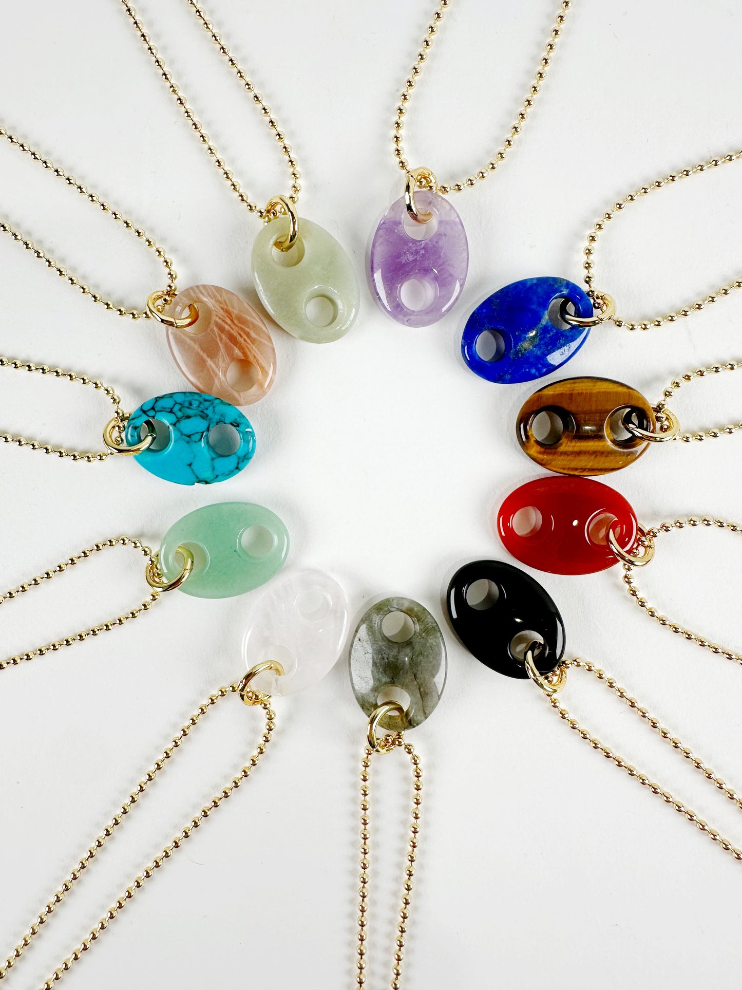 All for Naut Mariner Necklace in Sunstone