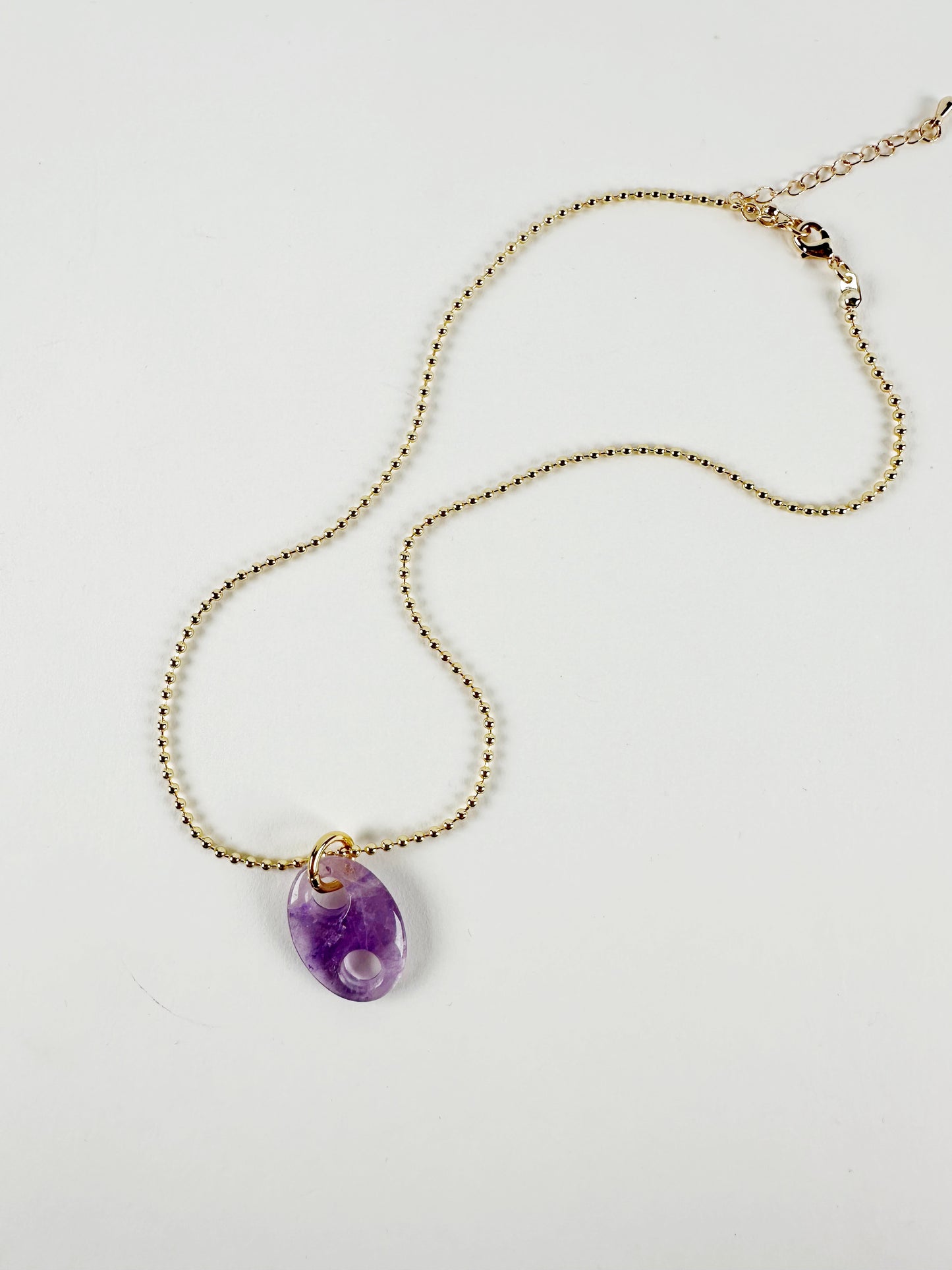 All for Naut Mariner Necklace in Amethyst