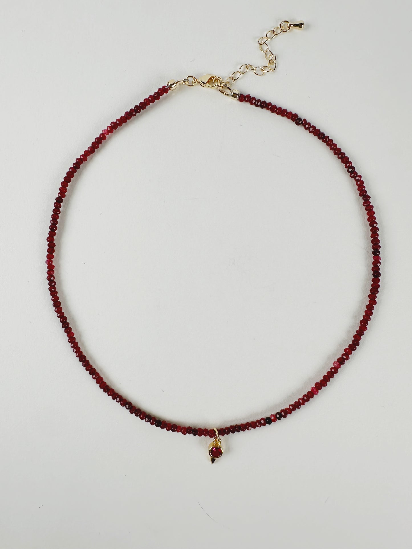 Augustine Red Quartz Choker