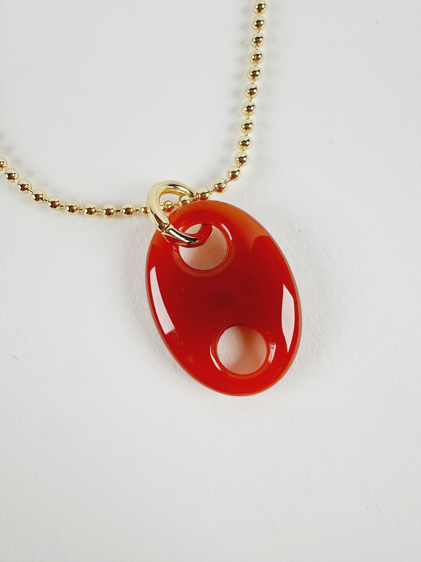 All for Naut Mariner Necklace in Carnelian