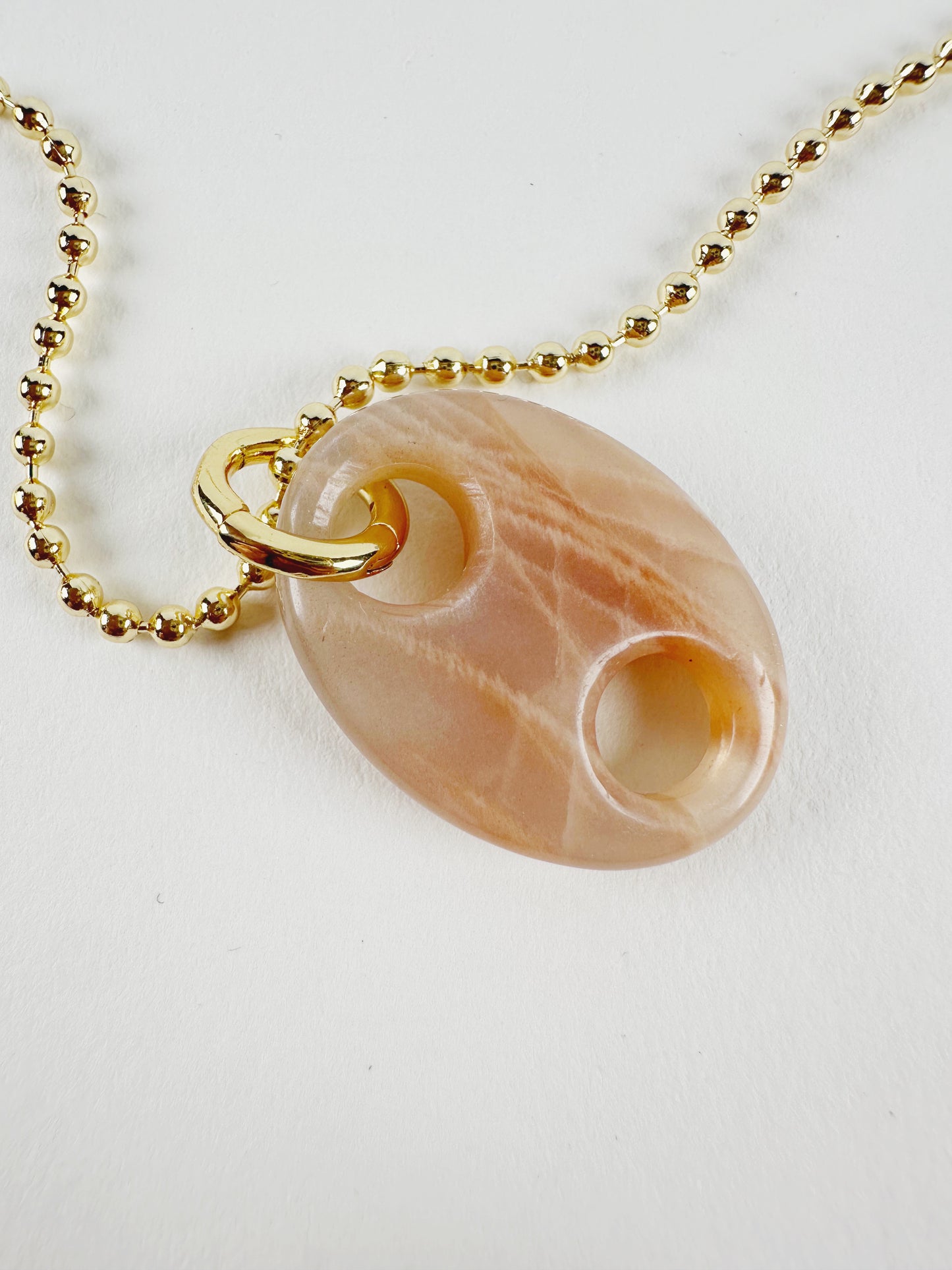 All for Naut Mariner Necklace in Sunstone