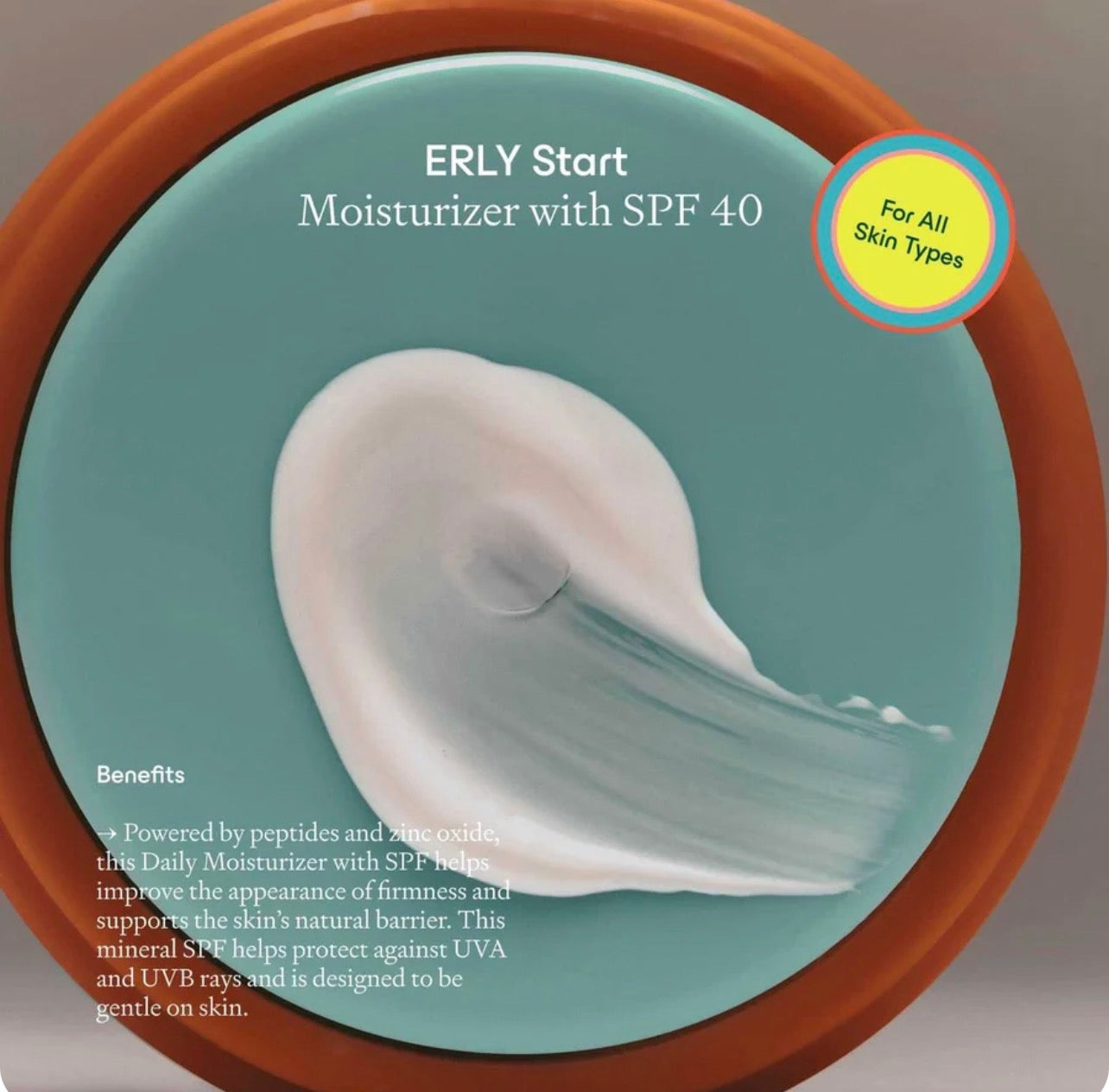 ERLY Start Moisturizer with SPF 40