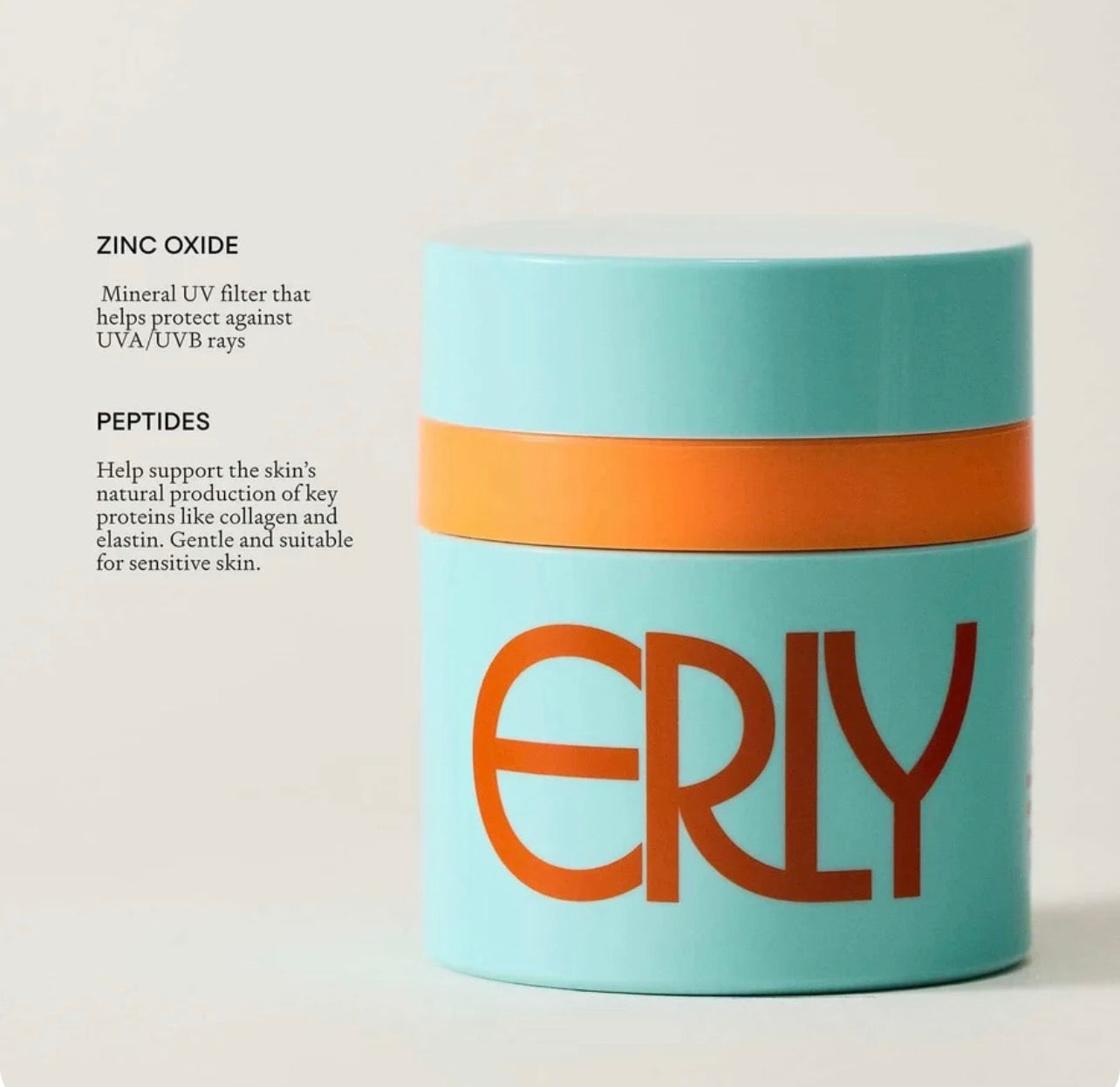 ERLY Start Moisturizer with SPF 40