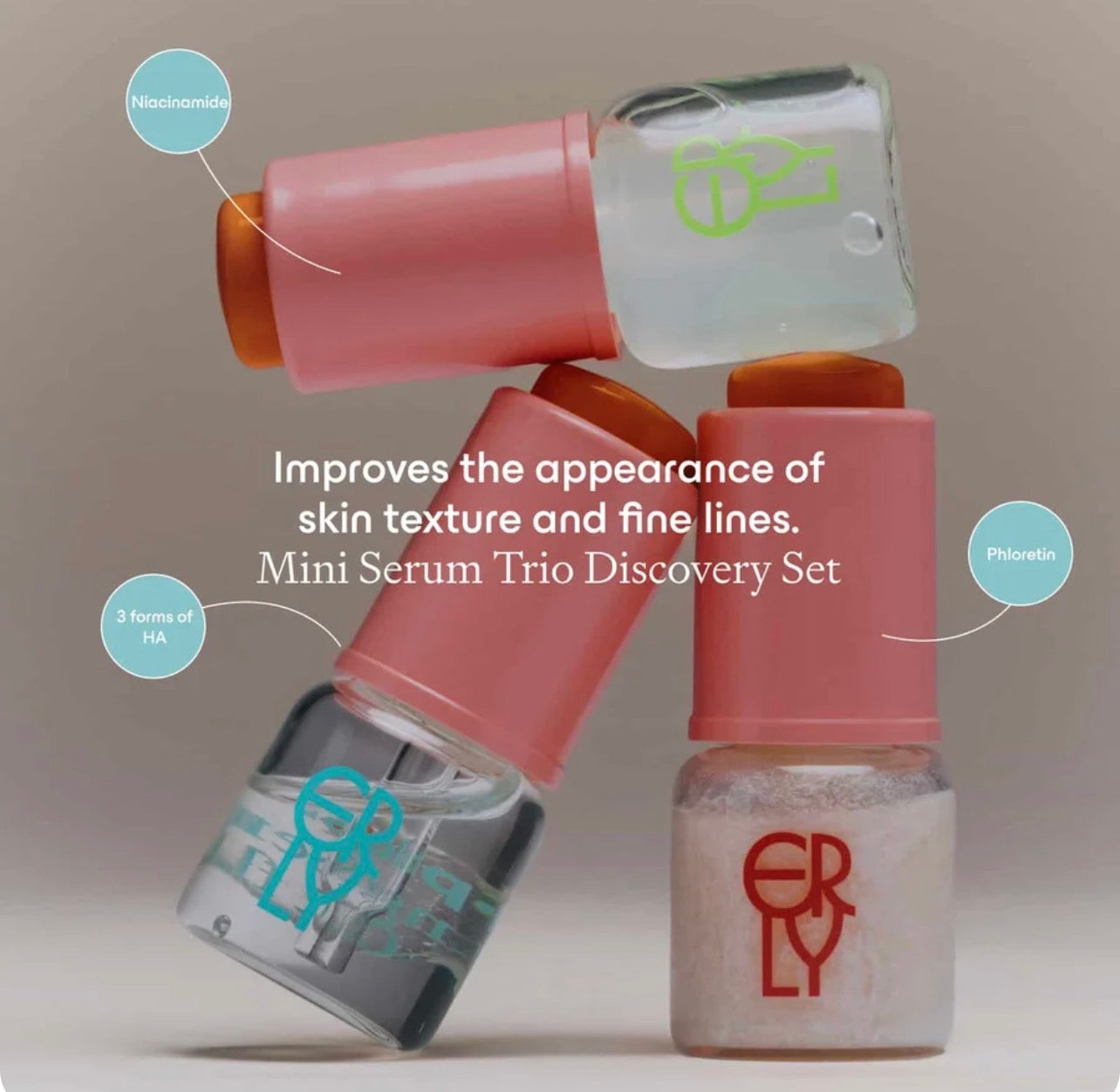 ERLY Mini Serum Trio Discovery Set