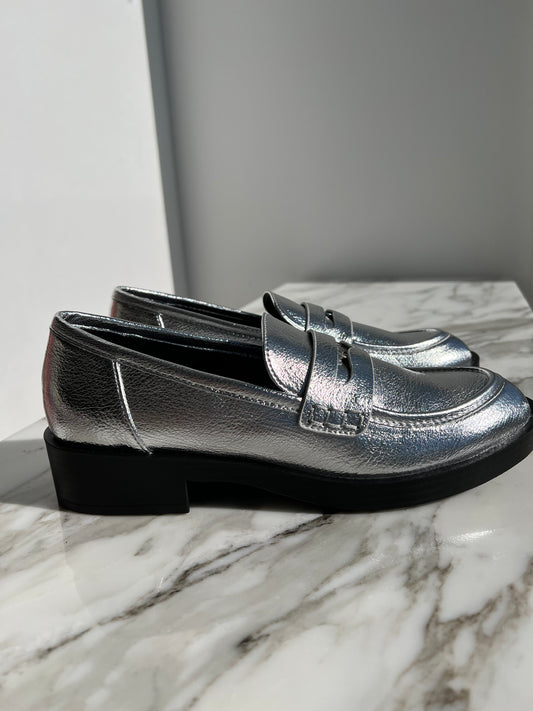 Metallic Porter Loafer