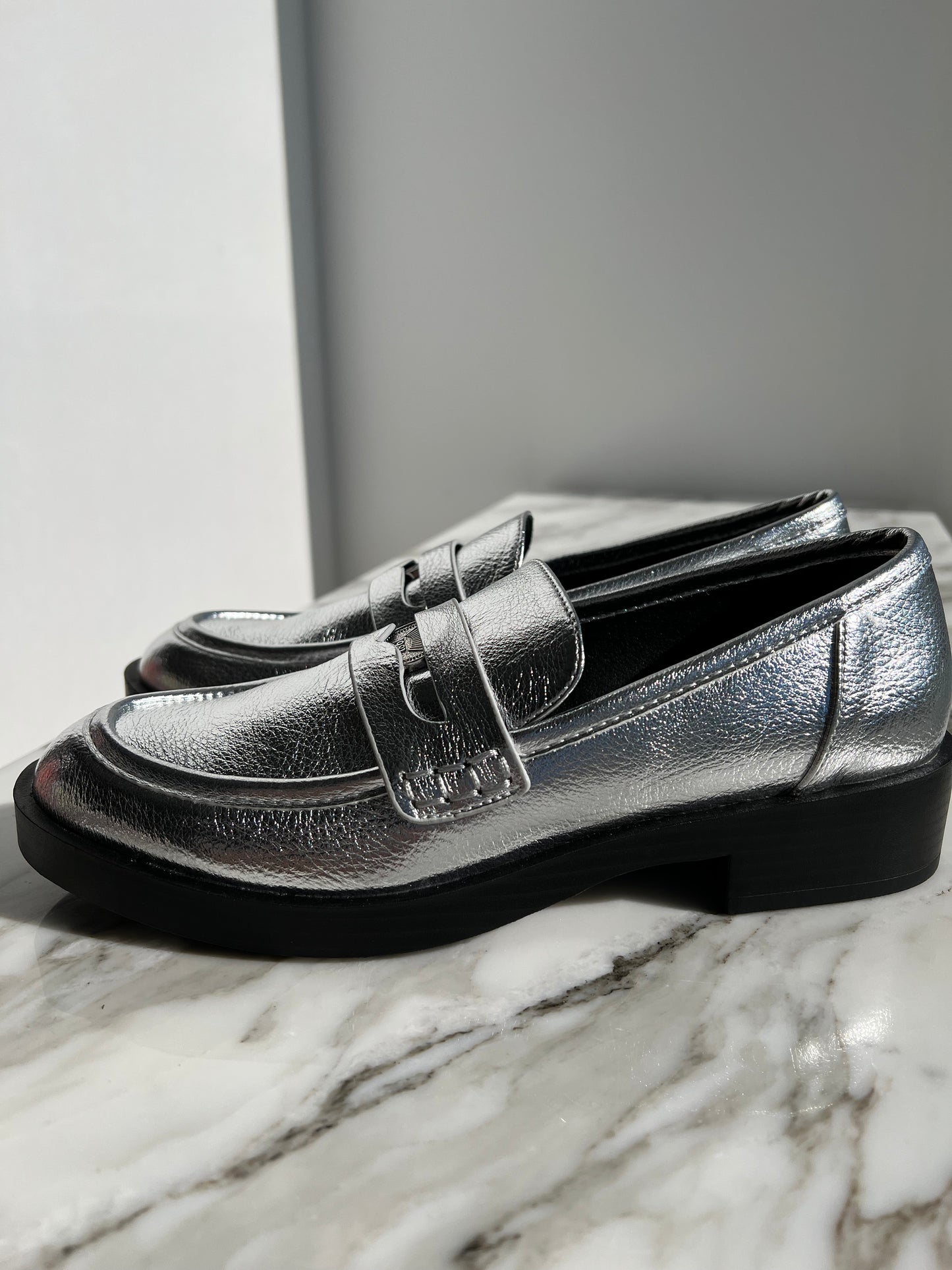 Metallic Porter Loafer