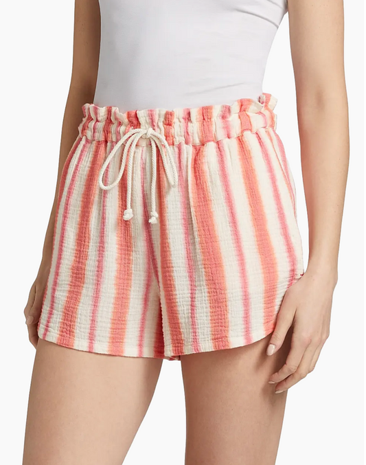 Starla Shorts in Sunset Pink
