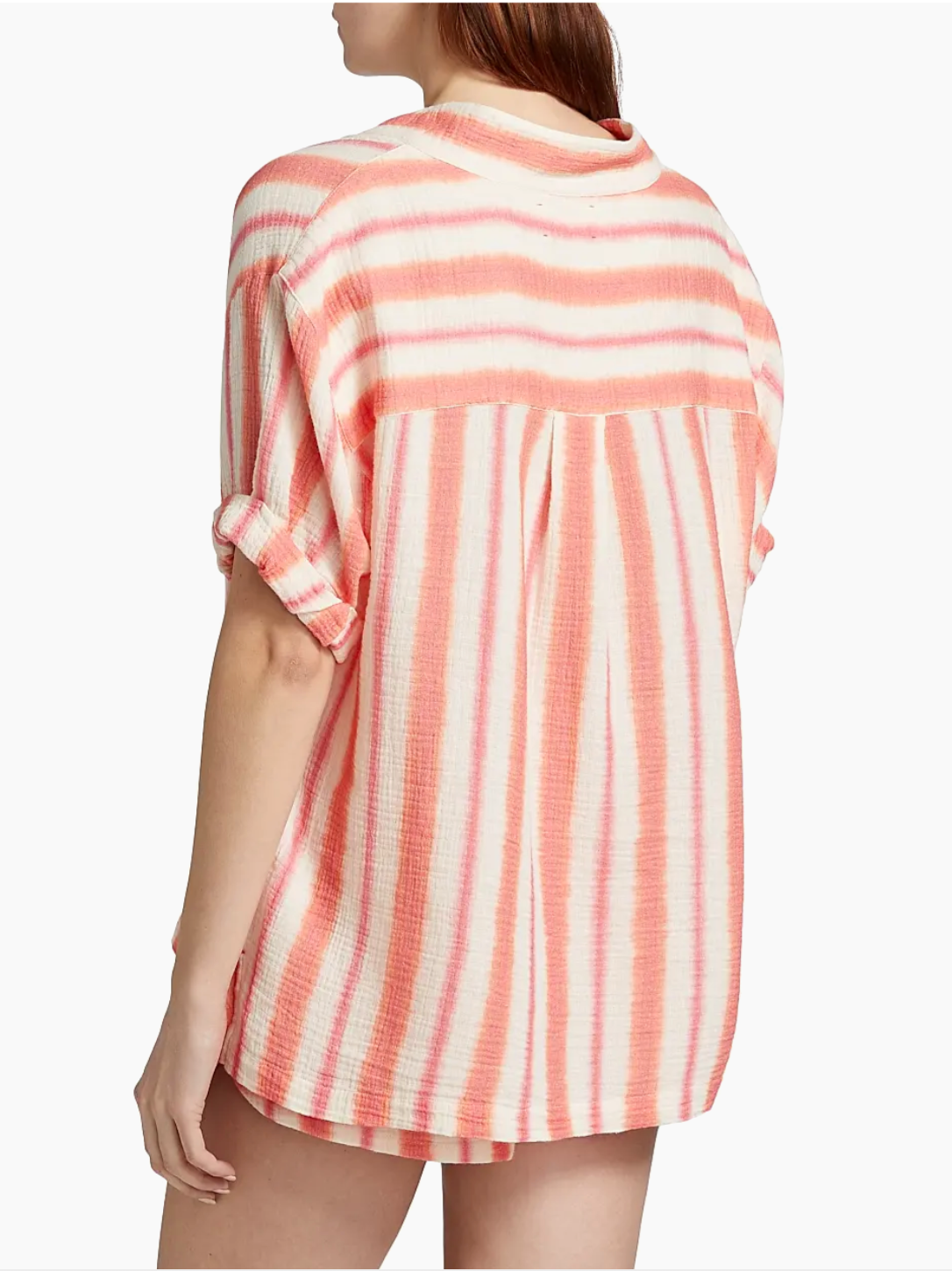 Avery Top in Sunset Pink