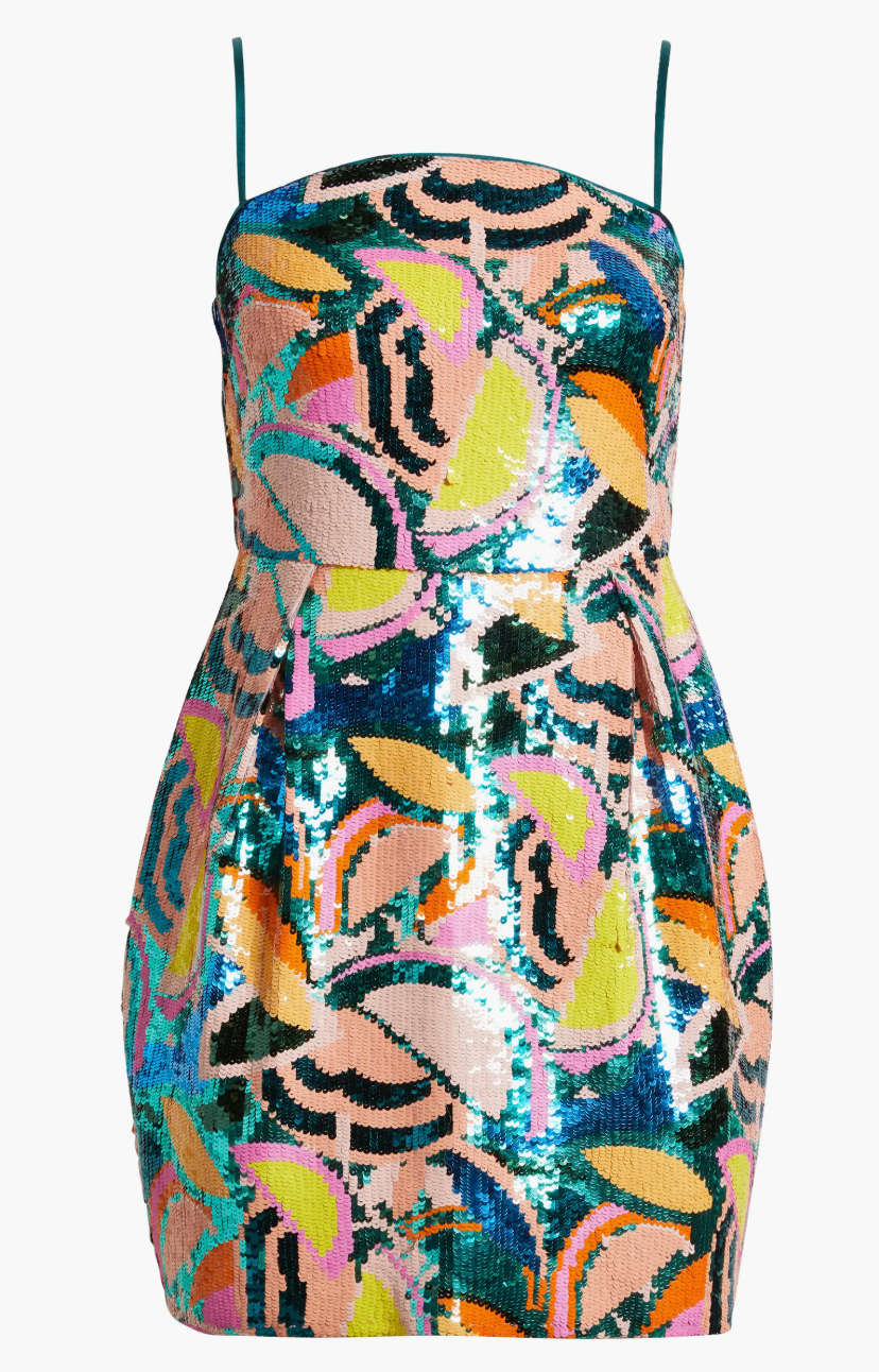 Dasha Sequin Cocktail Dress