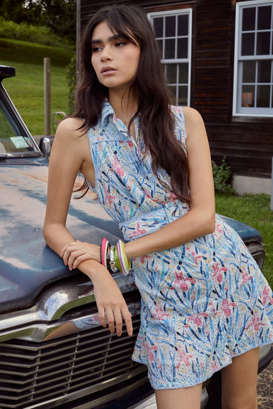 Anastasia Dress in Iris