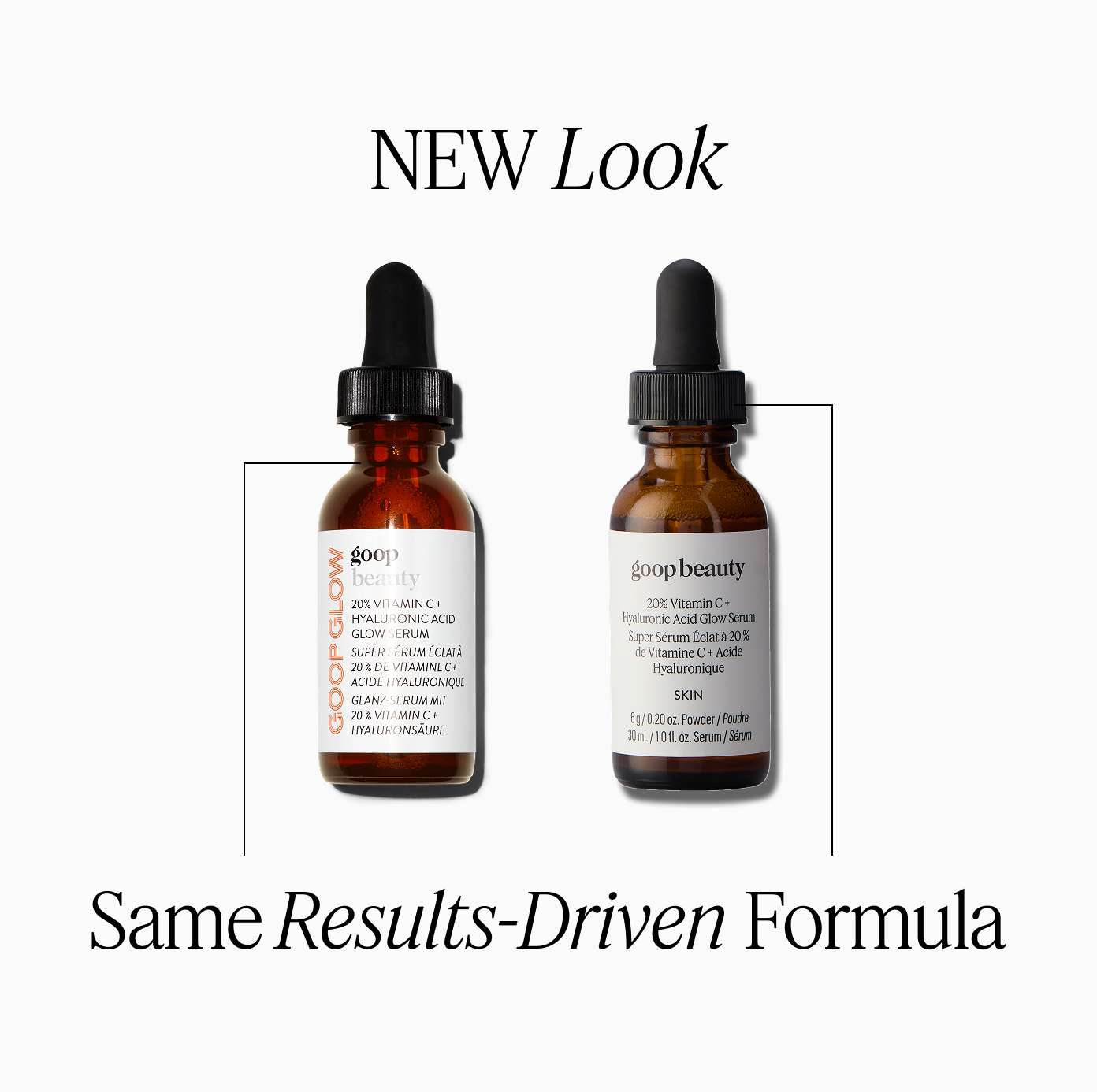 goop Vitamin C + Hyaluronic Acid Glow Serum