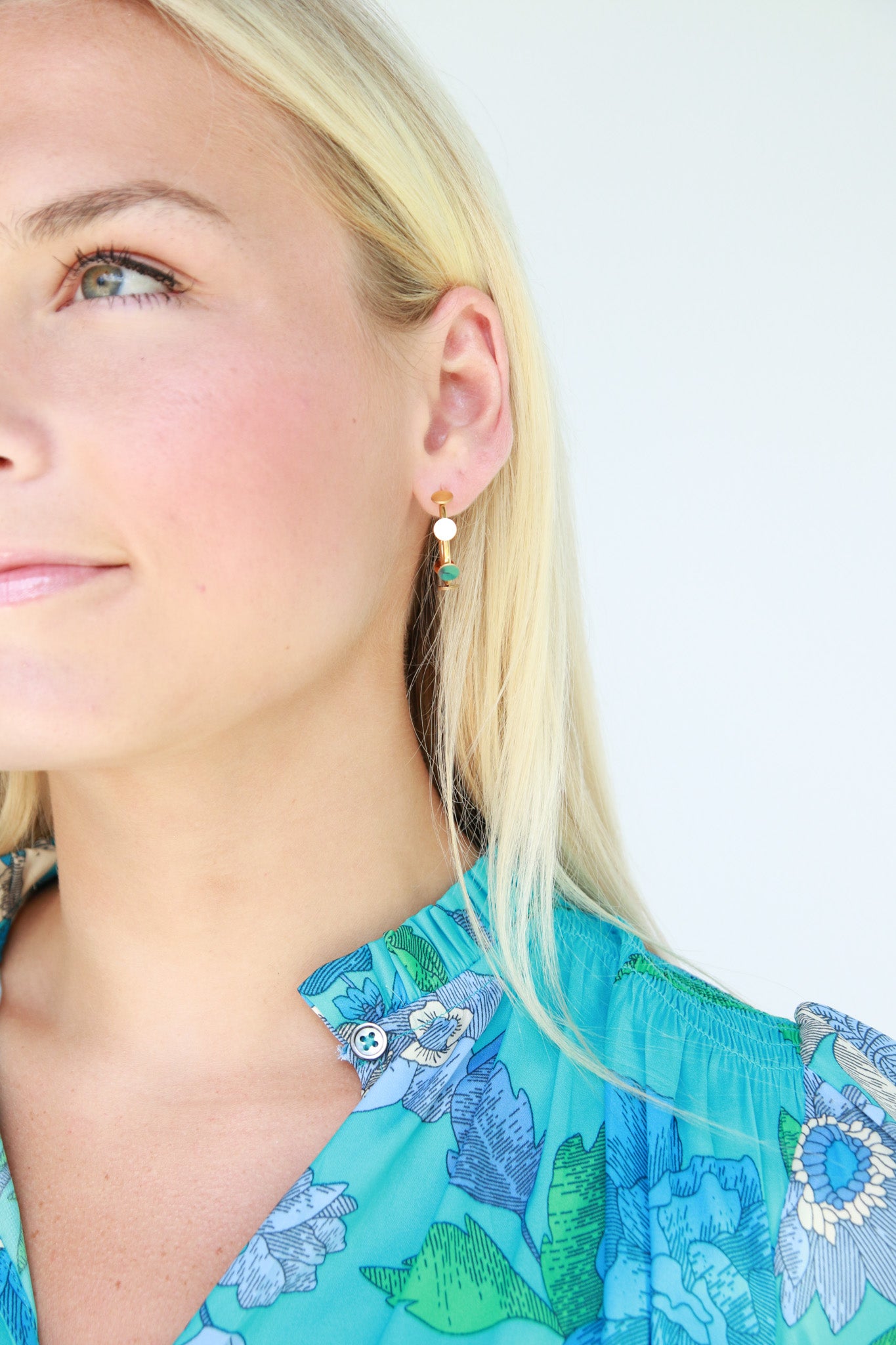 Funky Hoop Earrings